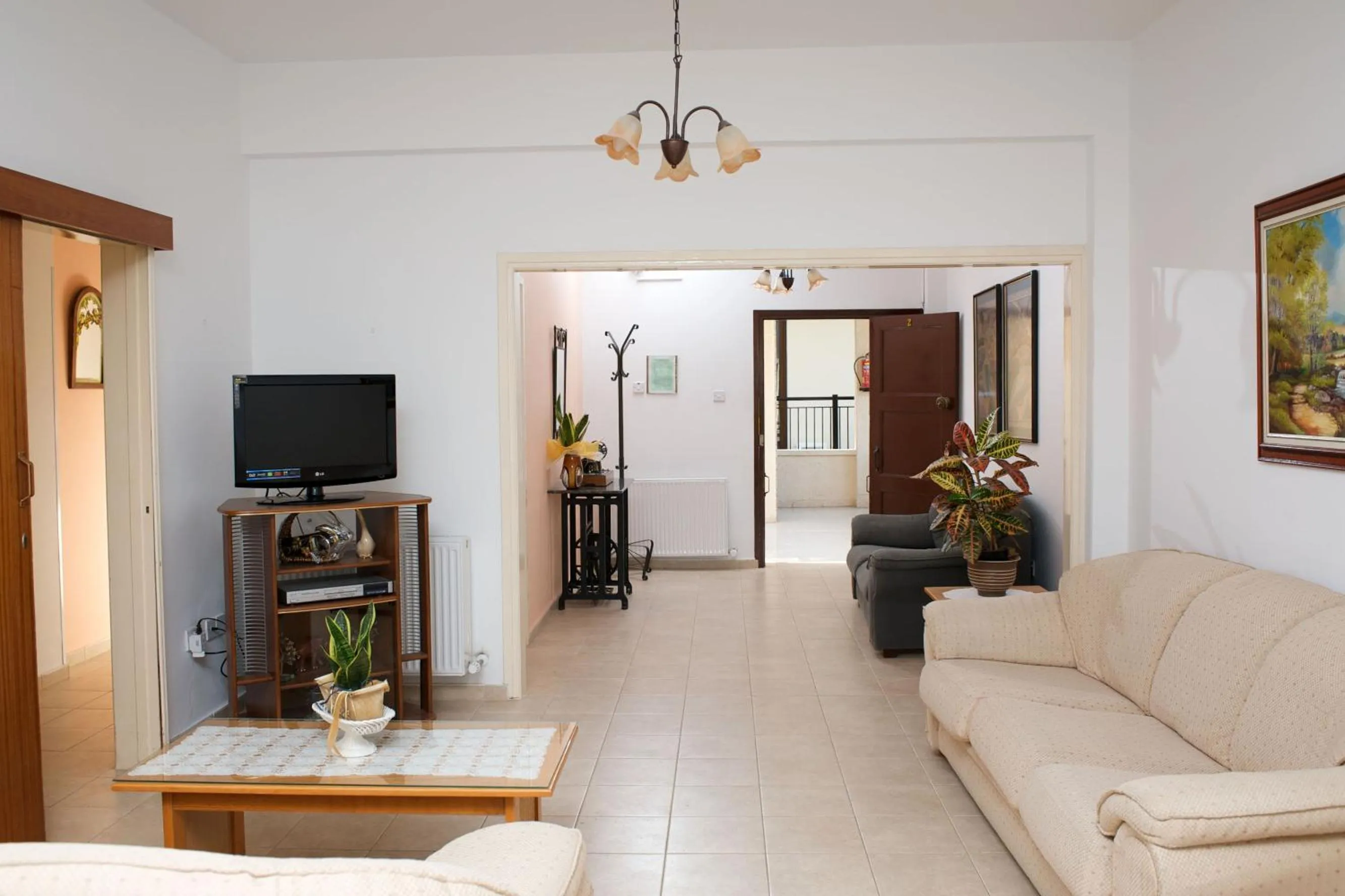 Living room in C & A Hotel Apartments