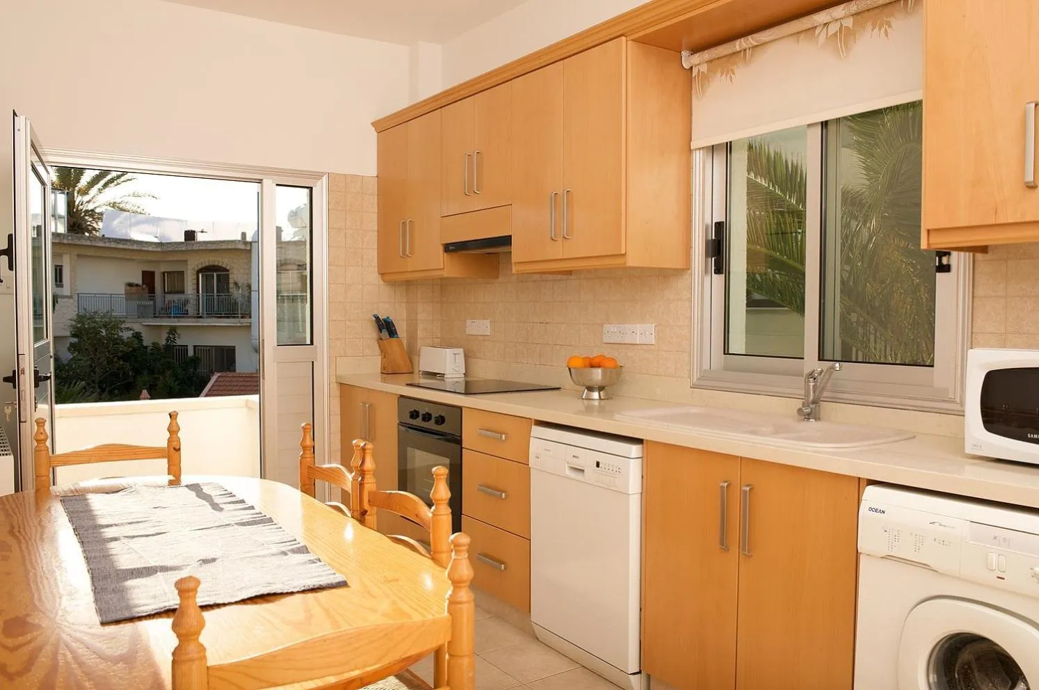 Kitchen or kitchenette in C & A Hotel Apartments