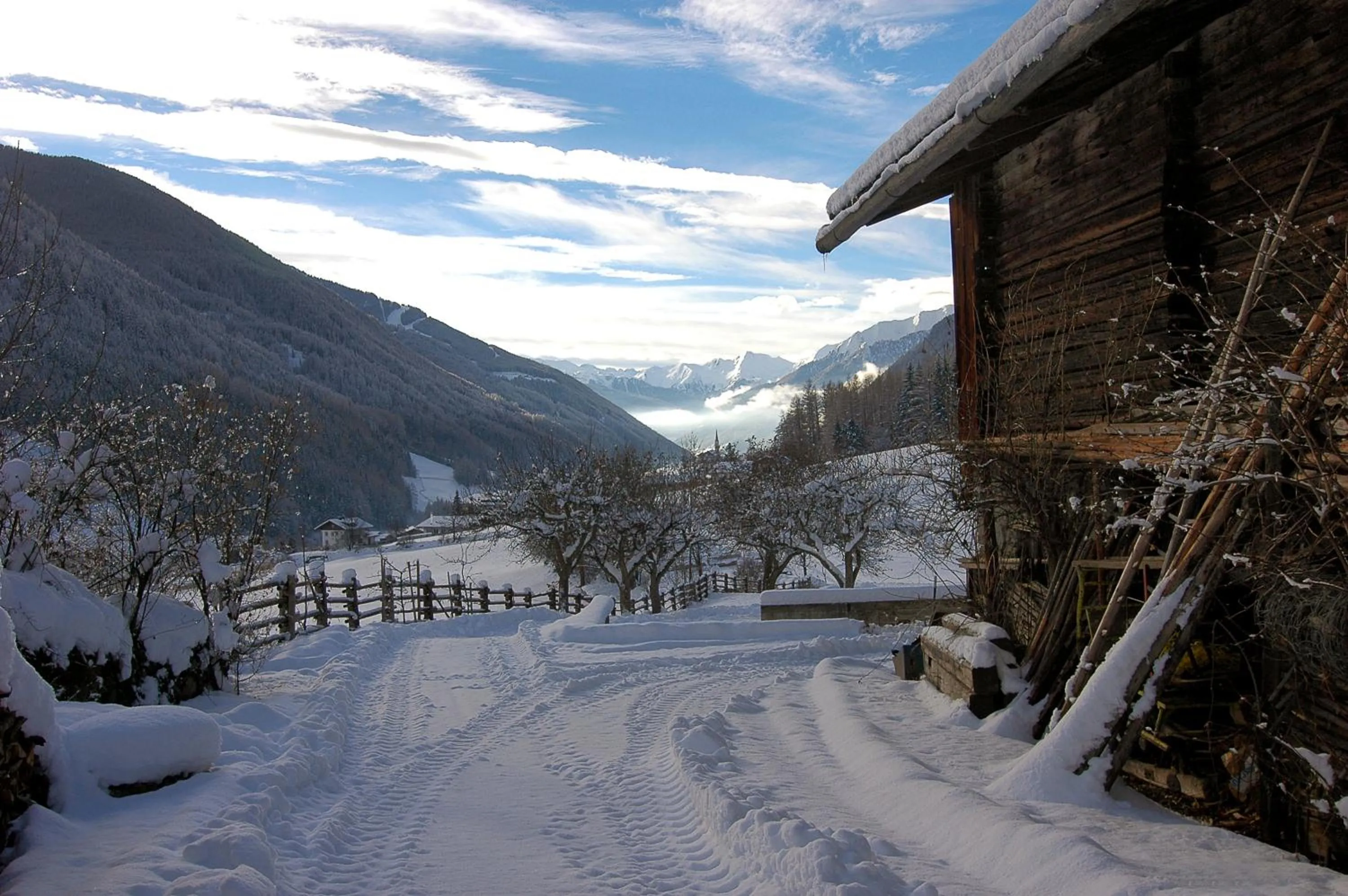Natural landscape in XL Appartements Steinhaus