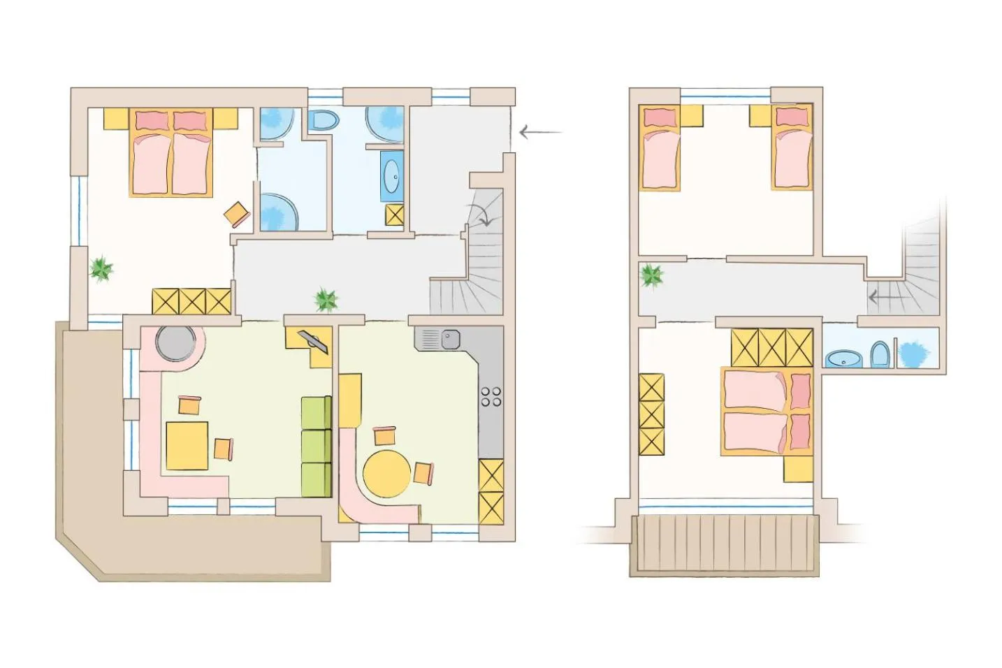 Property building in XL Appartements Steinhaus