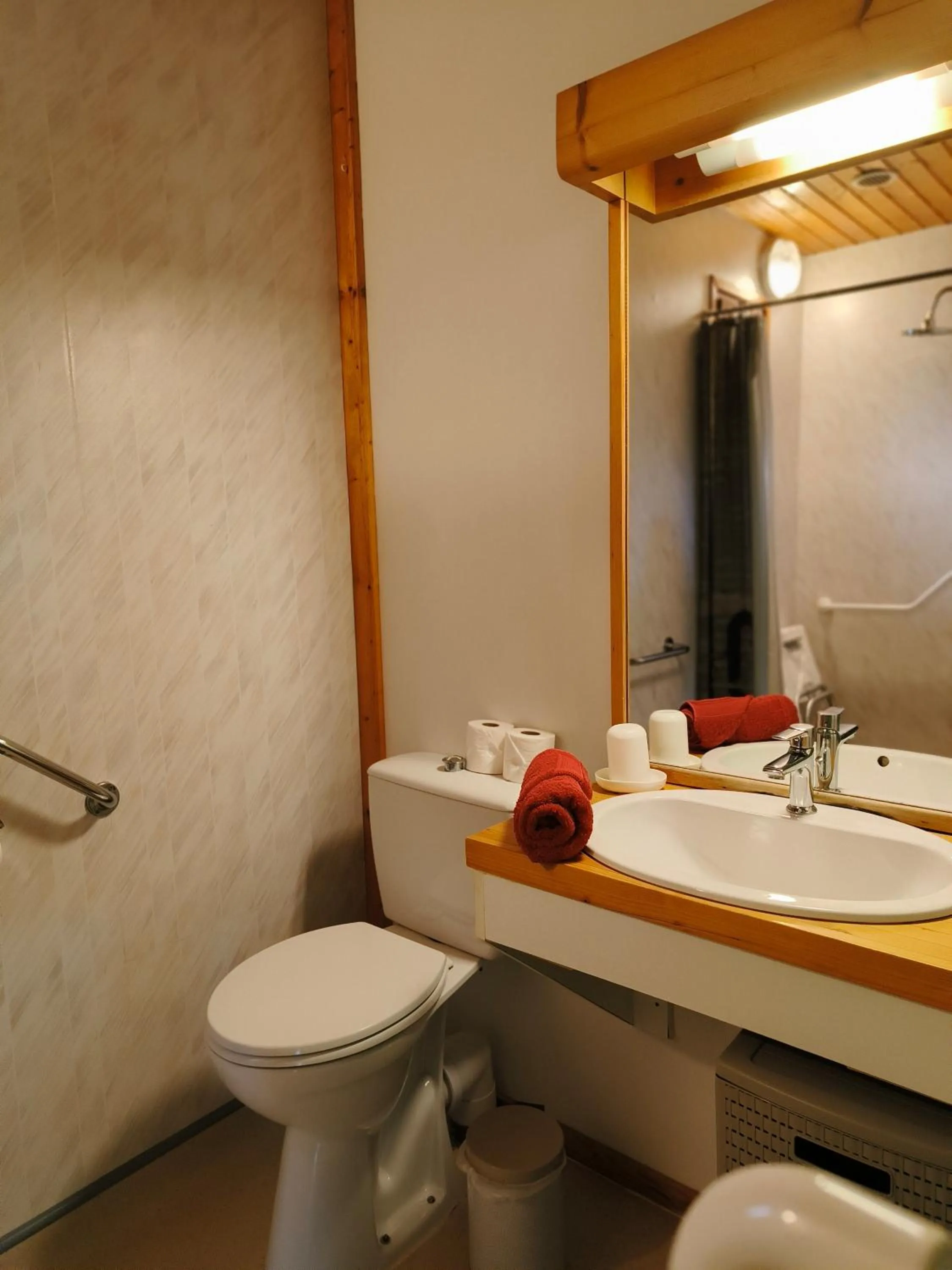 Bathroom in Chalets de la Colagne