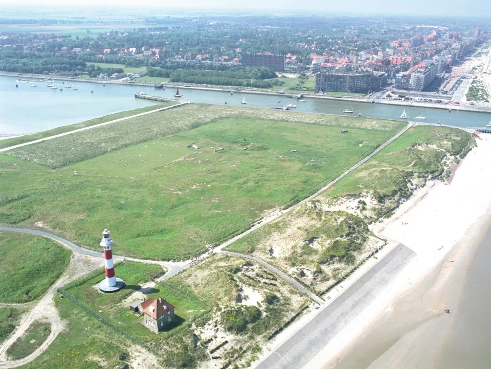 Bird's eye view in Floreal Nieuwpoort