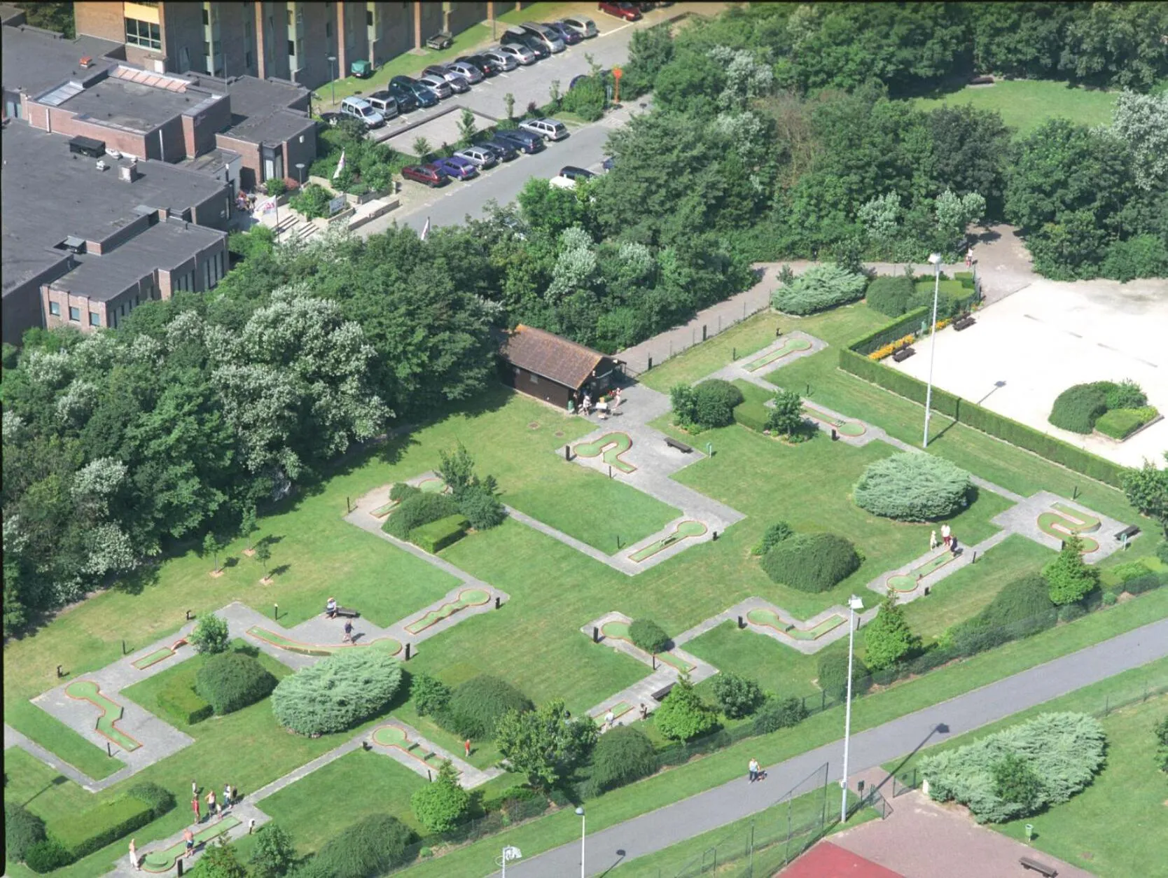 Bird's eye view in Floreal Nieuwpoort