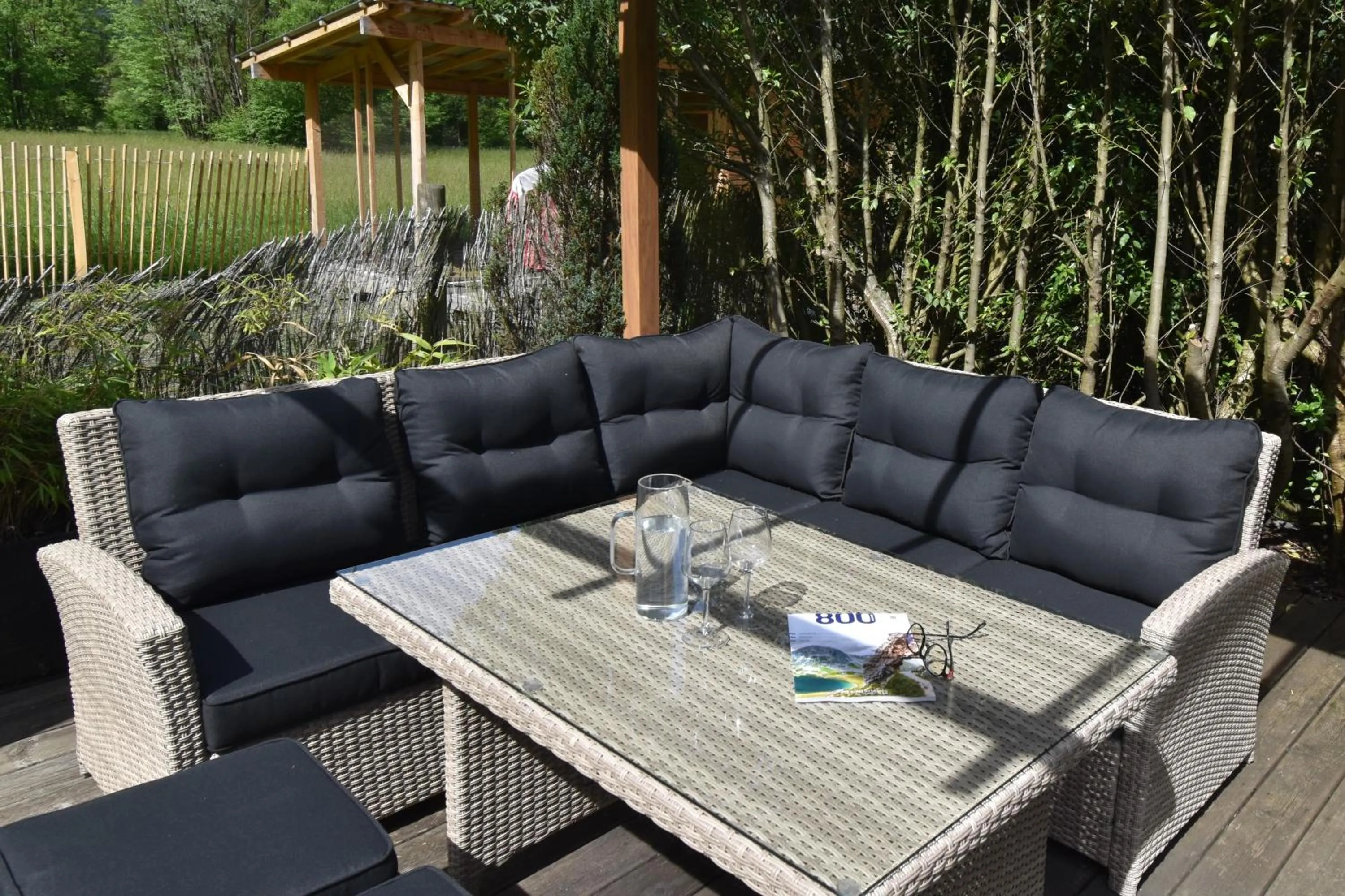 Patio in La Clé des Bois