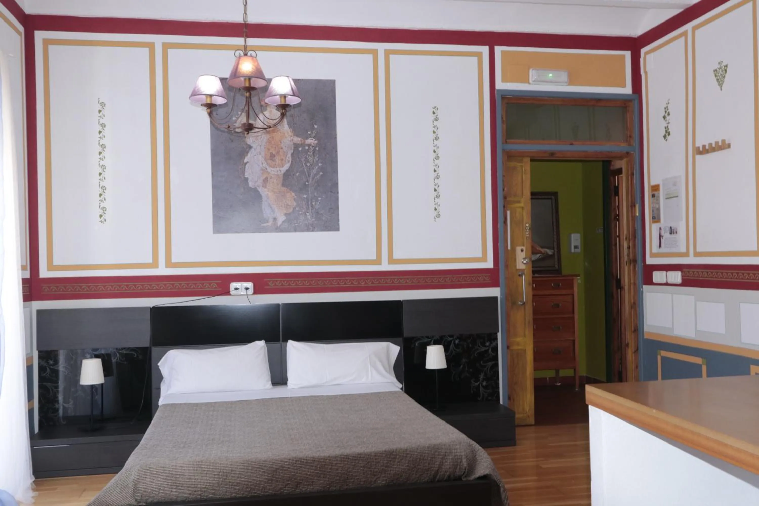 Decorative detail, Bed in B&B "Domus Atilia"