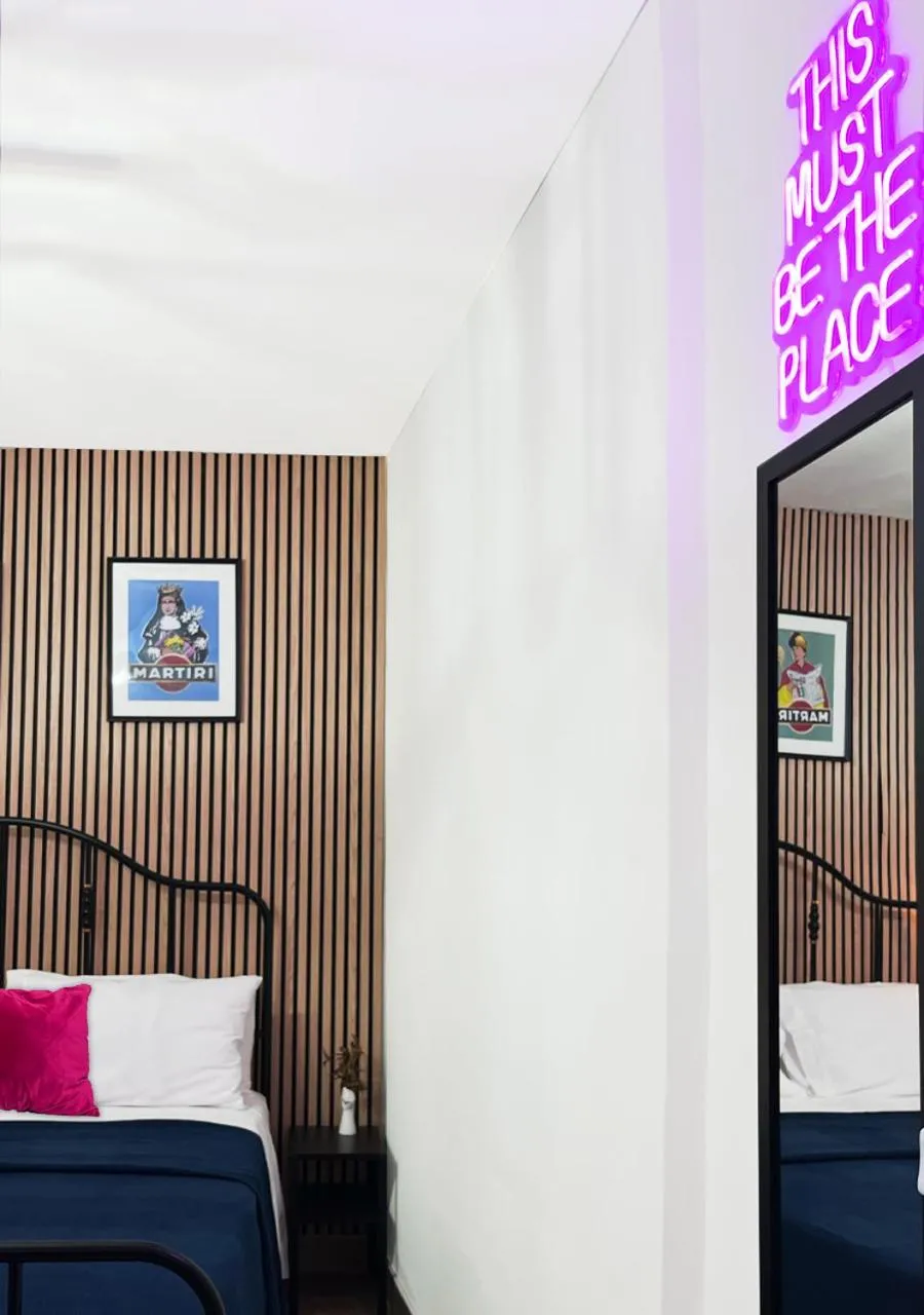 Bed in Fifteen Apartment