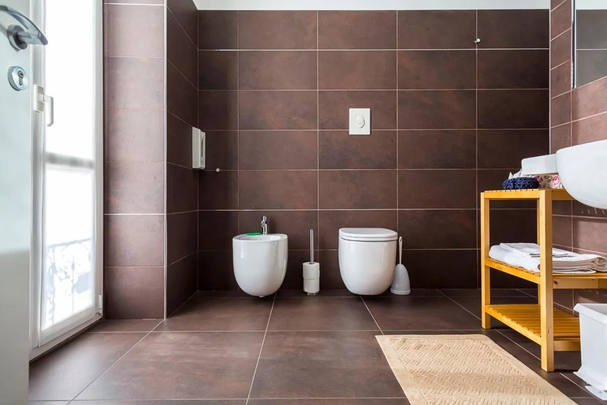 Bathroom in Affittacamere Polvara Trentuno