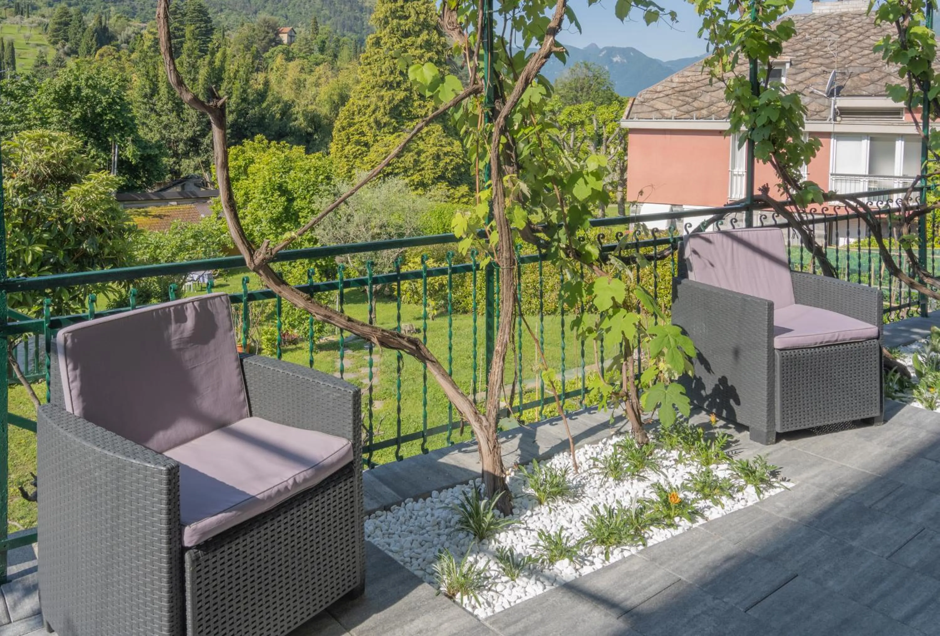 Patio in Conca Verde Appartaments