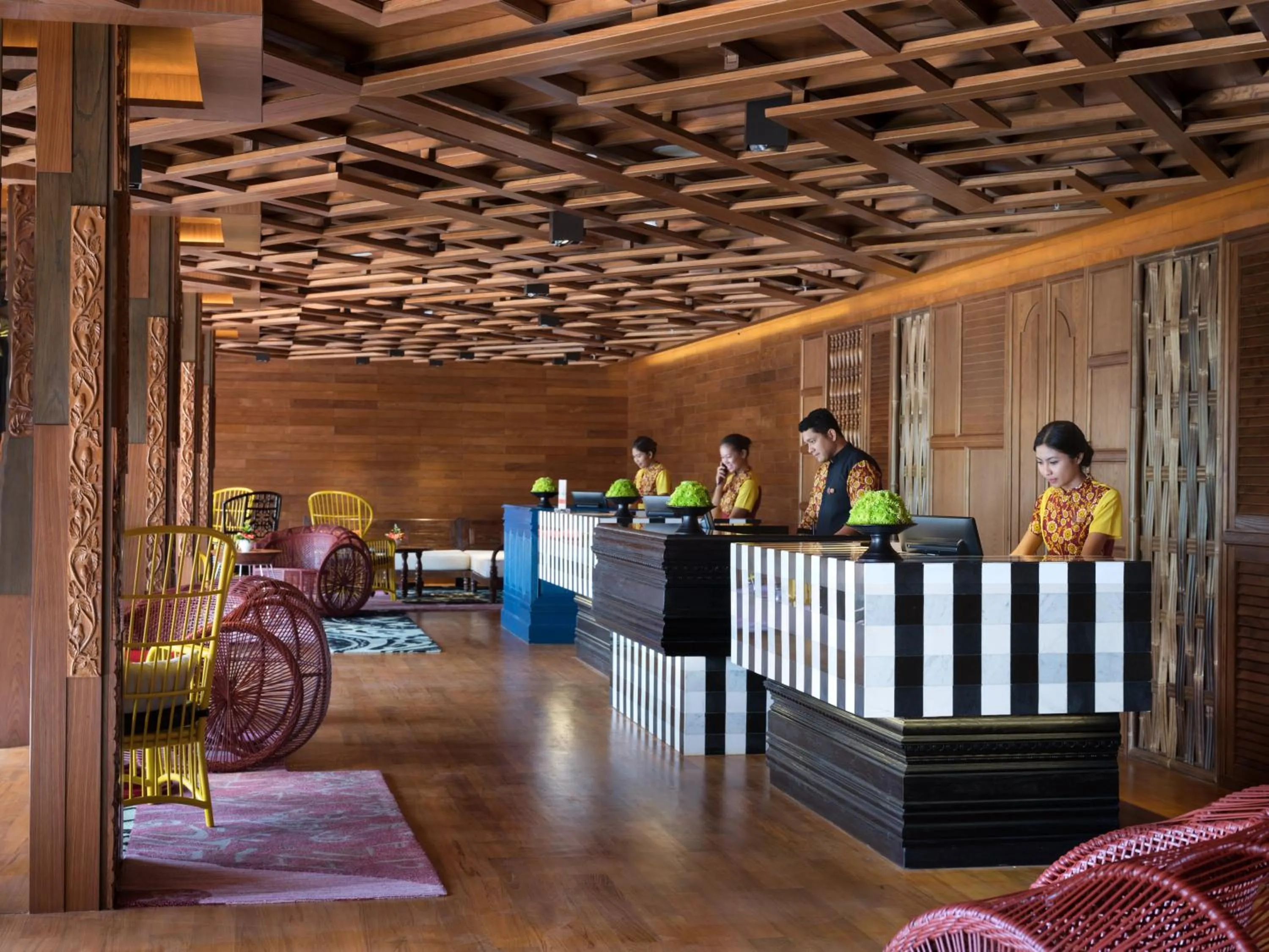 Lobby or reception in Hotel Indigo Bali Seminyak Beach by IHG