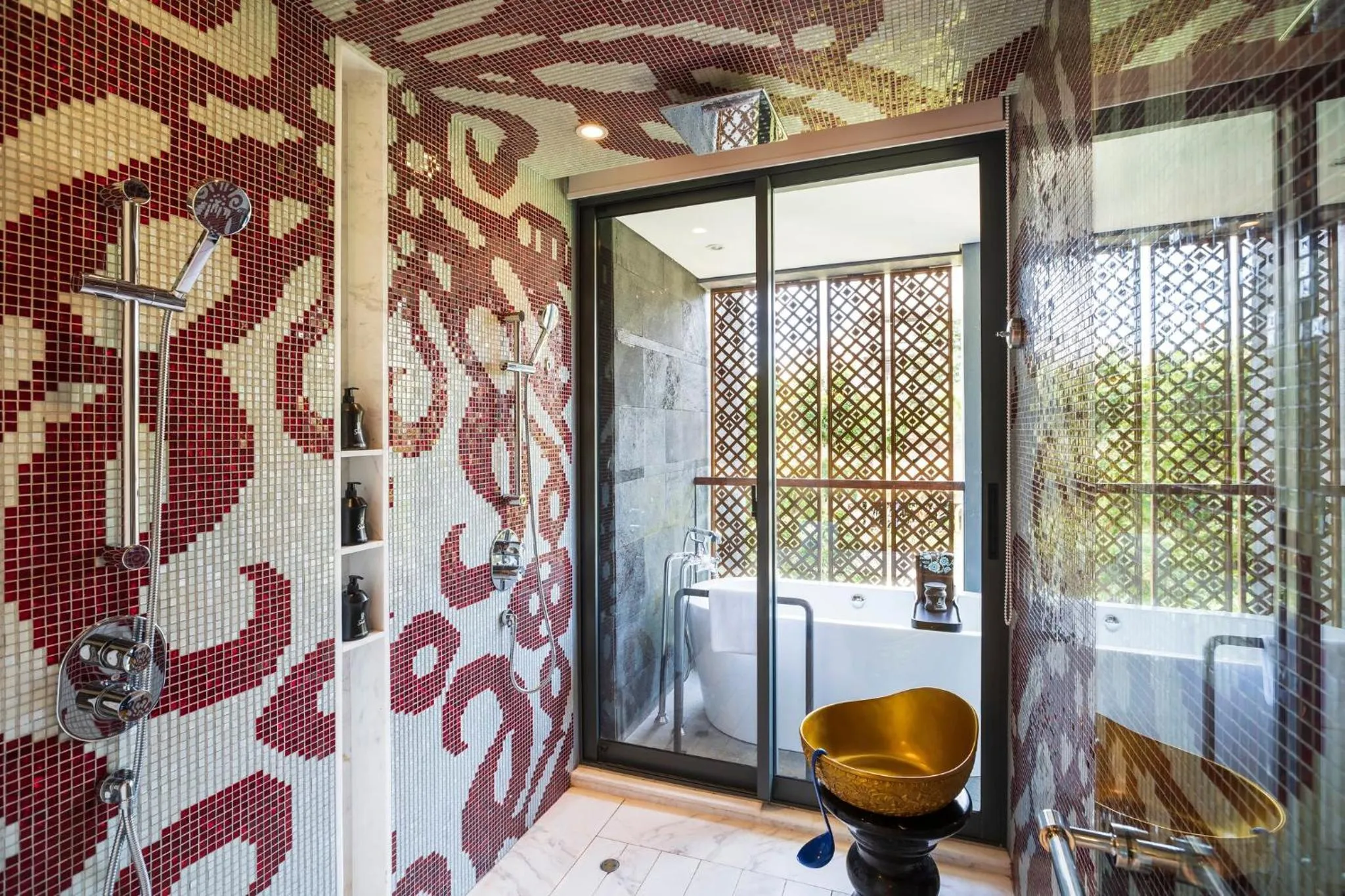 Bathroom in Hotel Indigo Bali Seminyak Beach by IHG