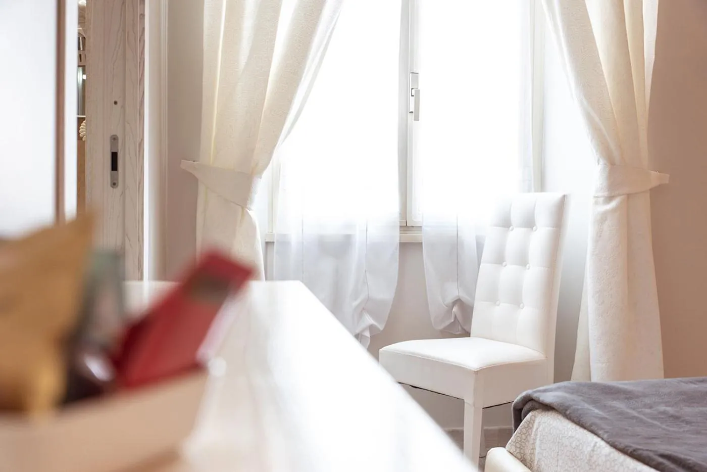 Bed in Central Vatican Rooms