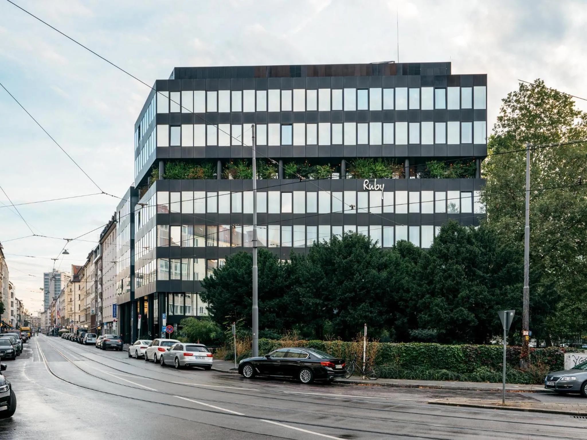 Property building in Ruby Lilly Hotel Munich