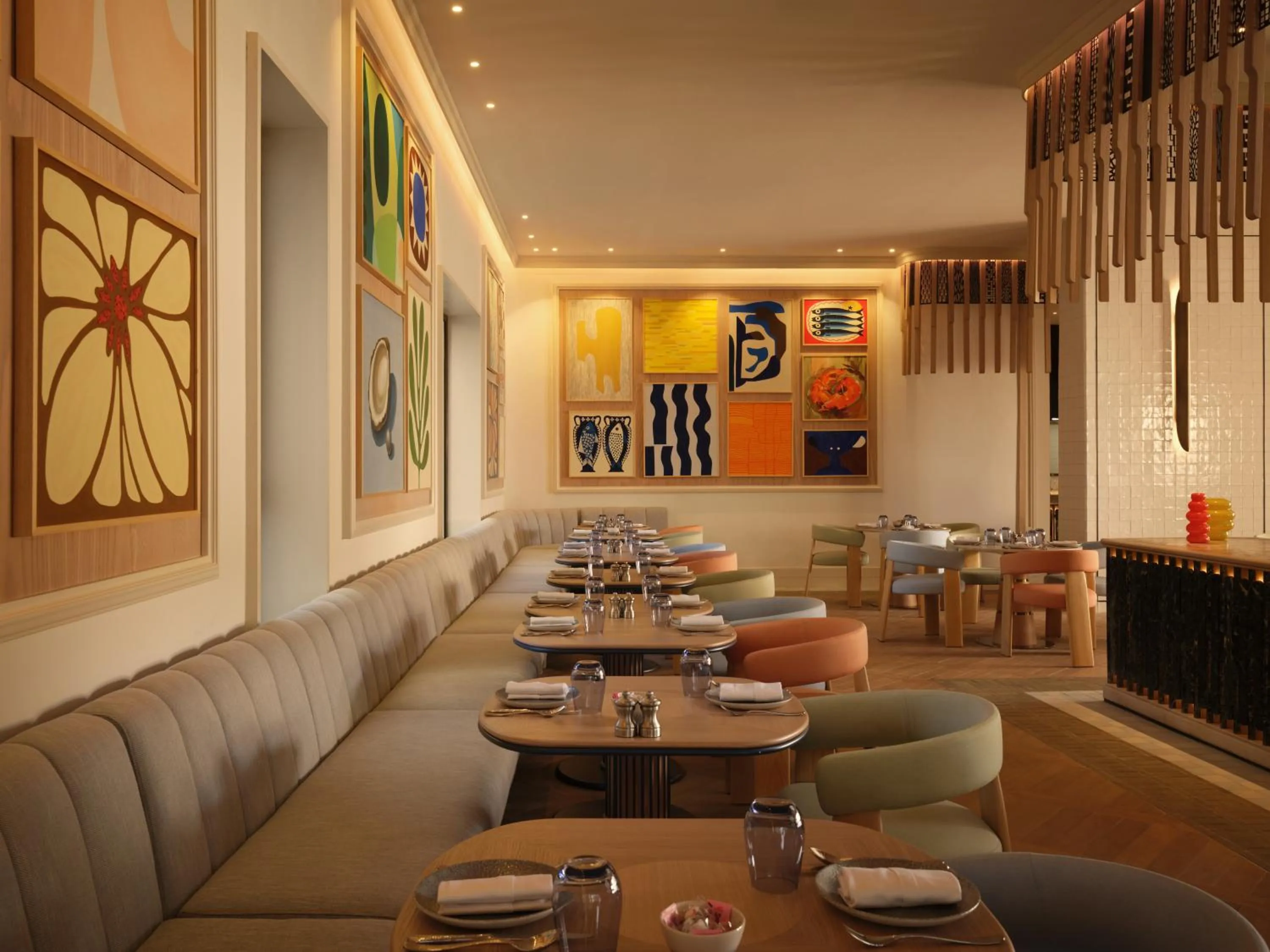 Restaurant/places to eat in The View Rabat