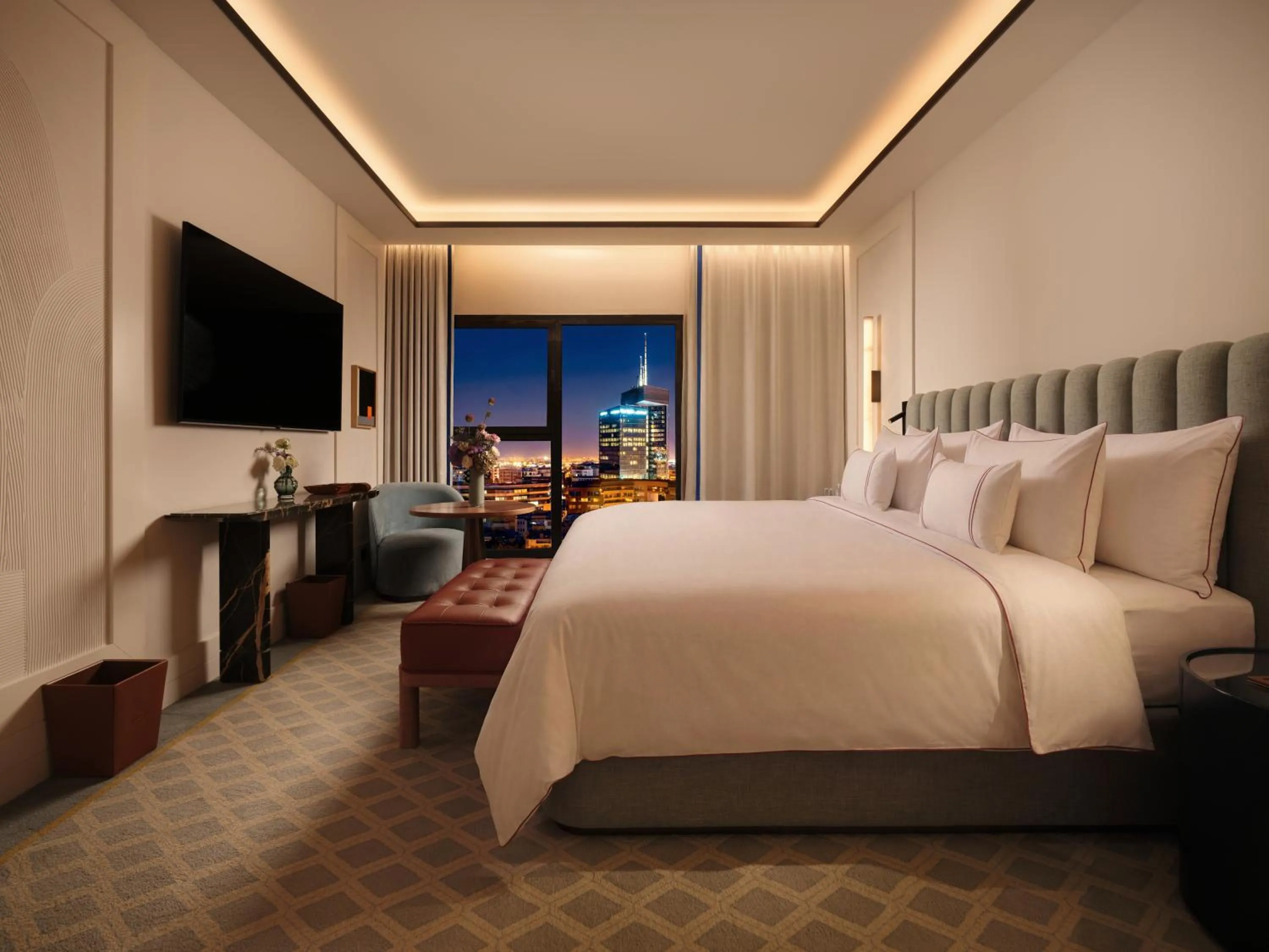 Bedroom, Bed in The View Rabat