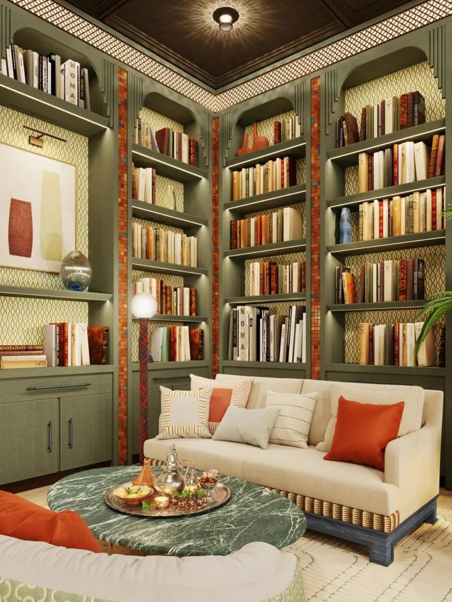 Seating area in The View Rabat