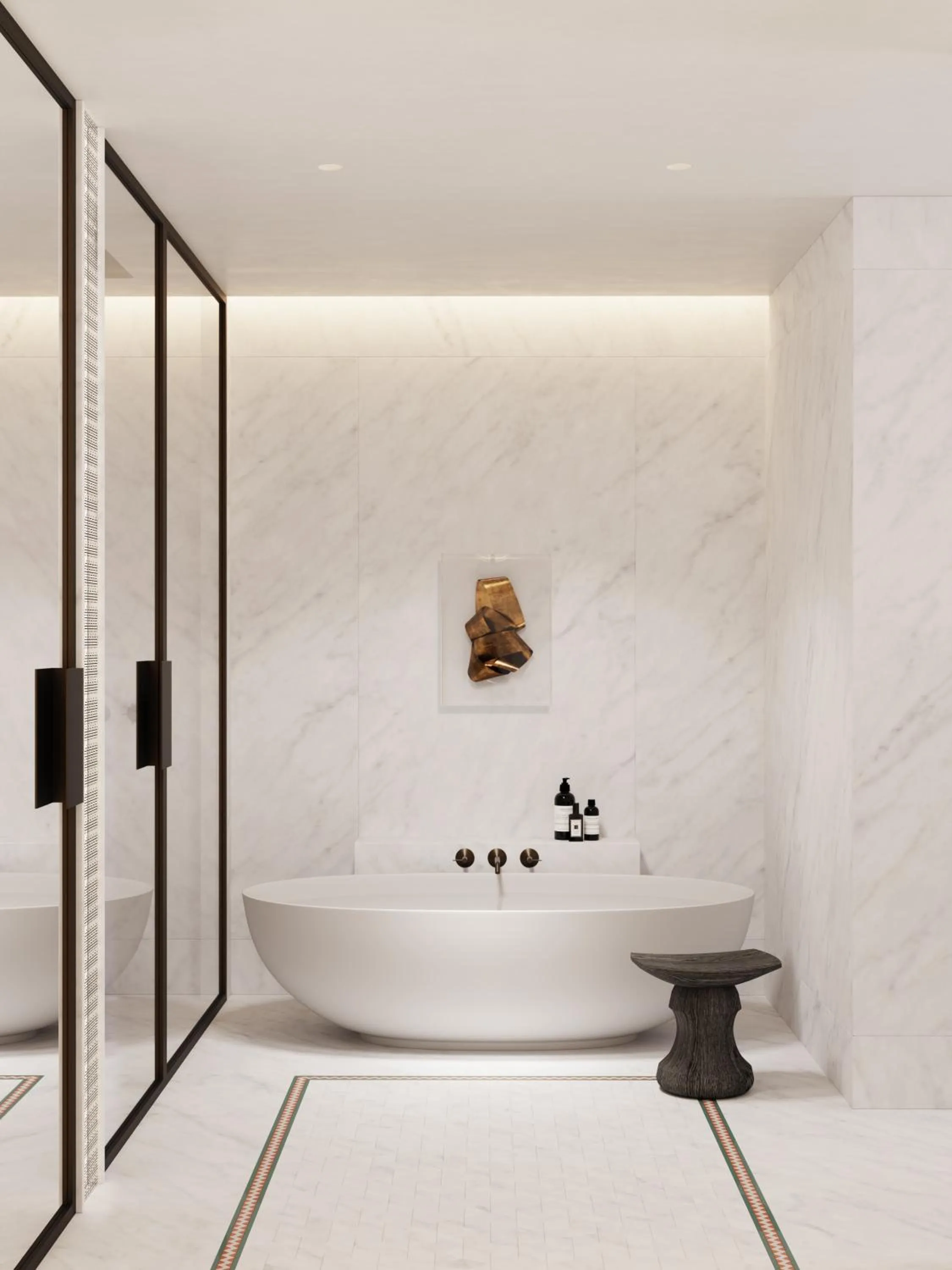 Bathroom in The View Rabat