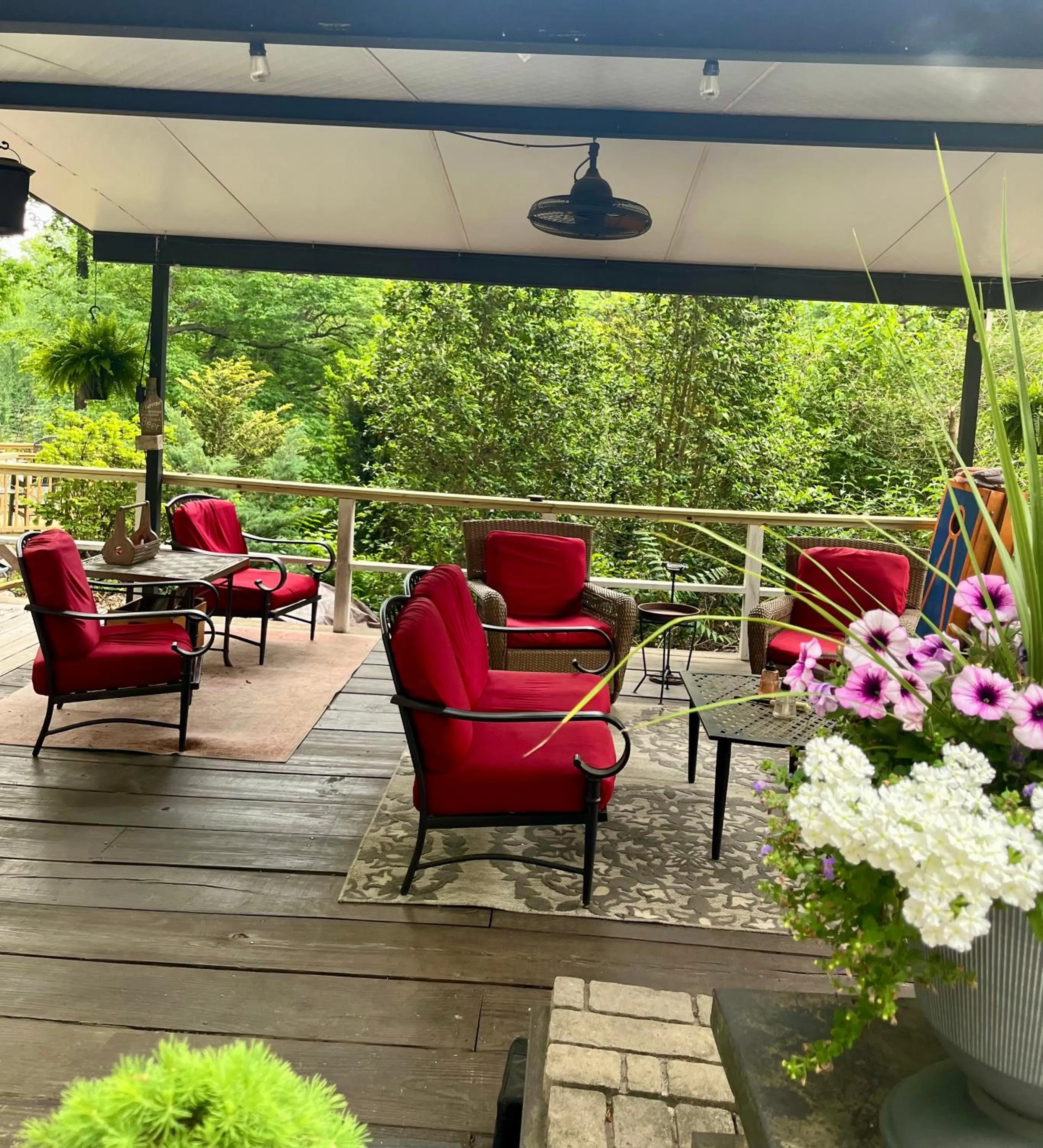 Communal lounge/ TV room in Grafton Lodge