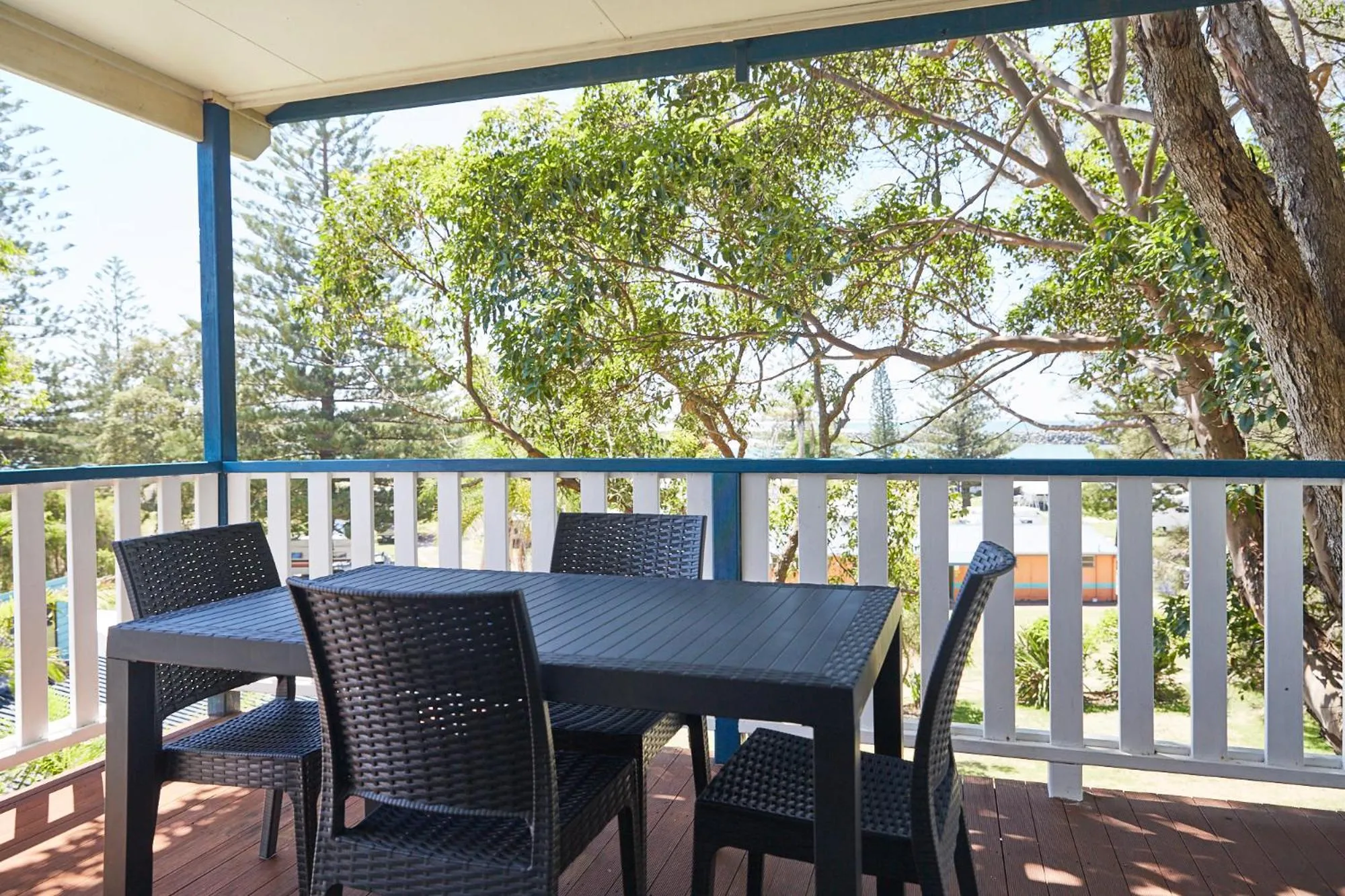 Balcony/Terrace in NRMA Port Macquarie Breakwall Holiday Park