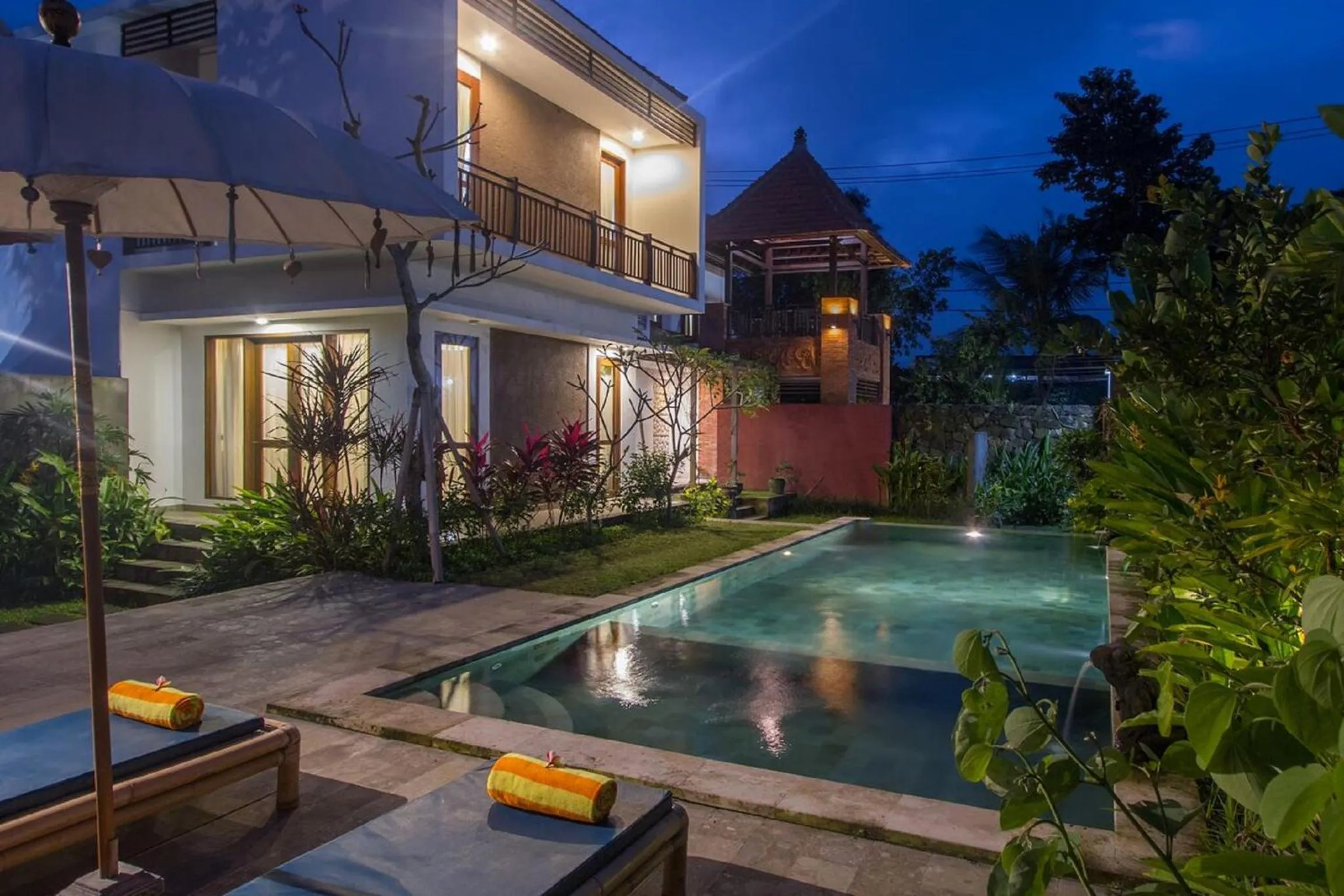 Pool view in Pondok Massas Ubud