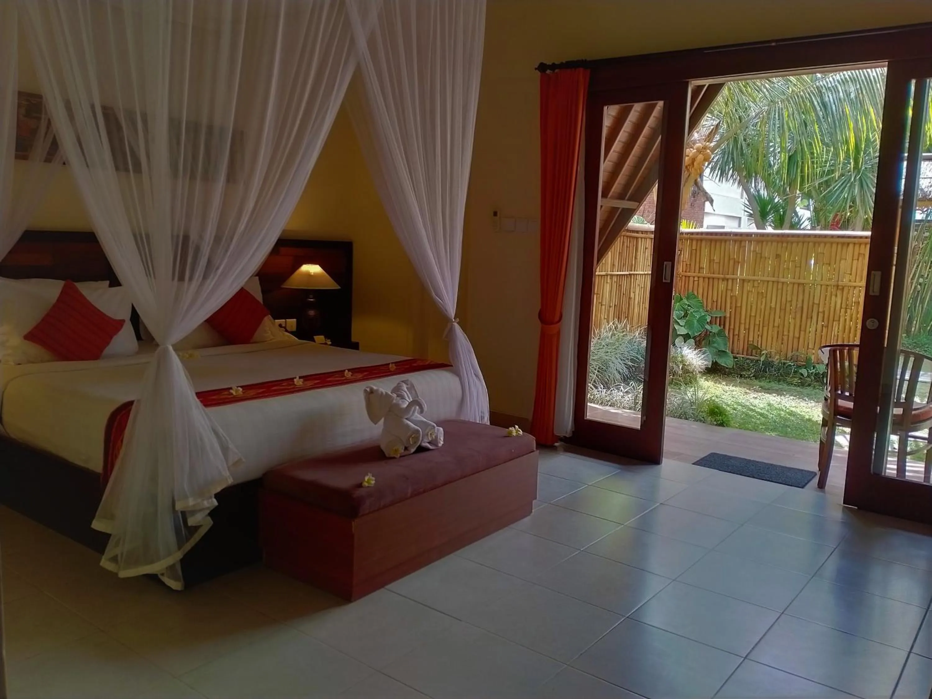 Bed in Pondok Massas Ubud