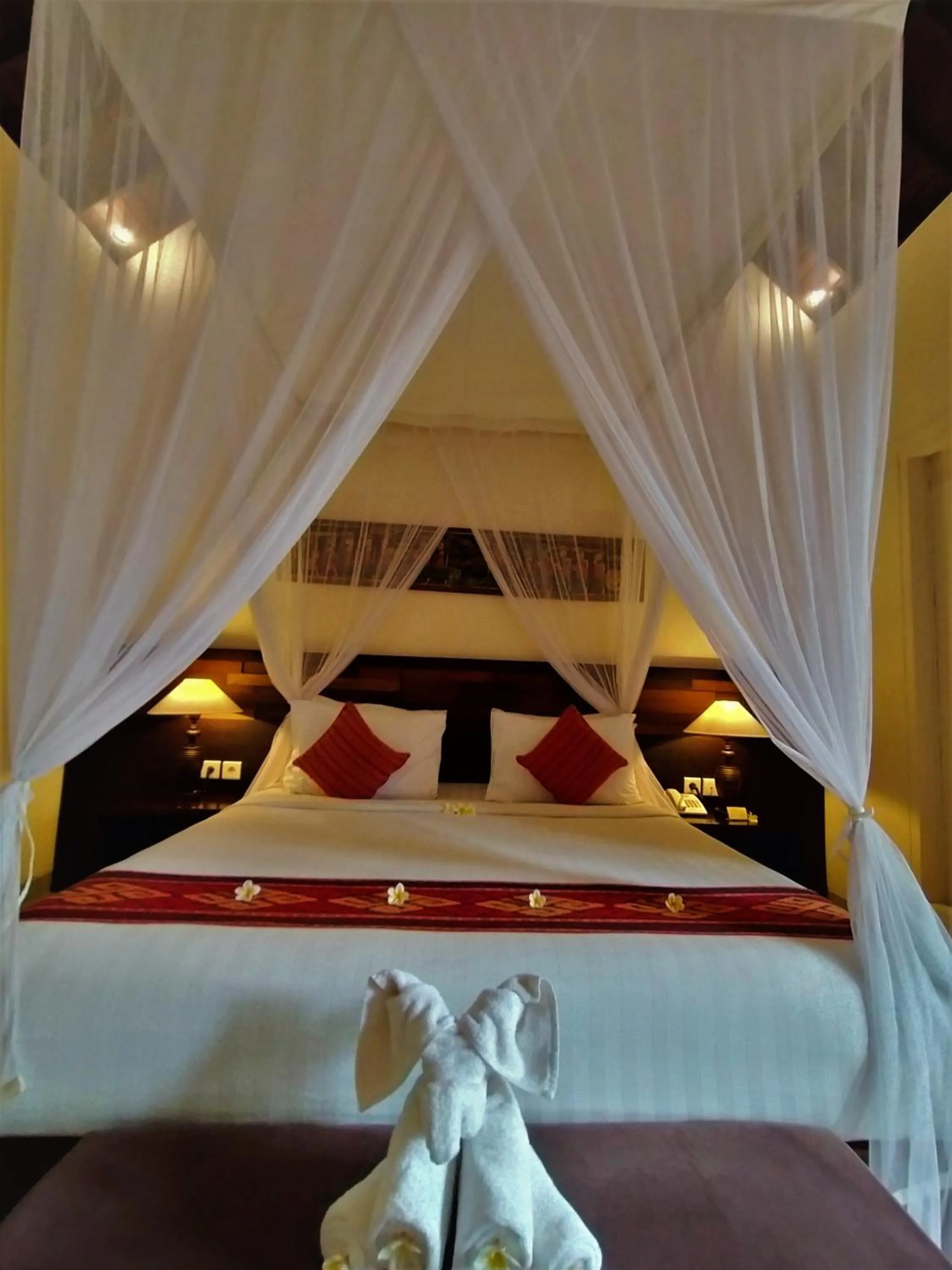 Bed in Pondok Massas Ubud