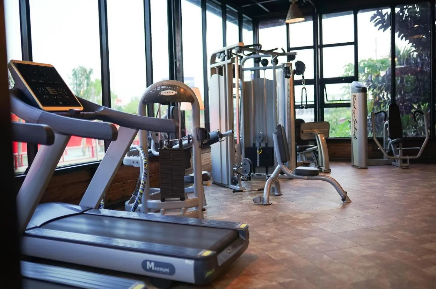 Fitness centre/facilities in Letana Hotel