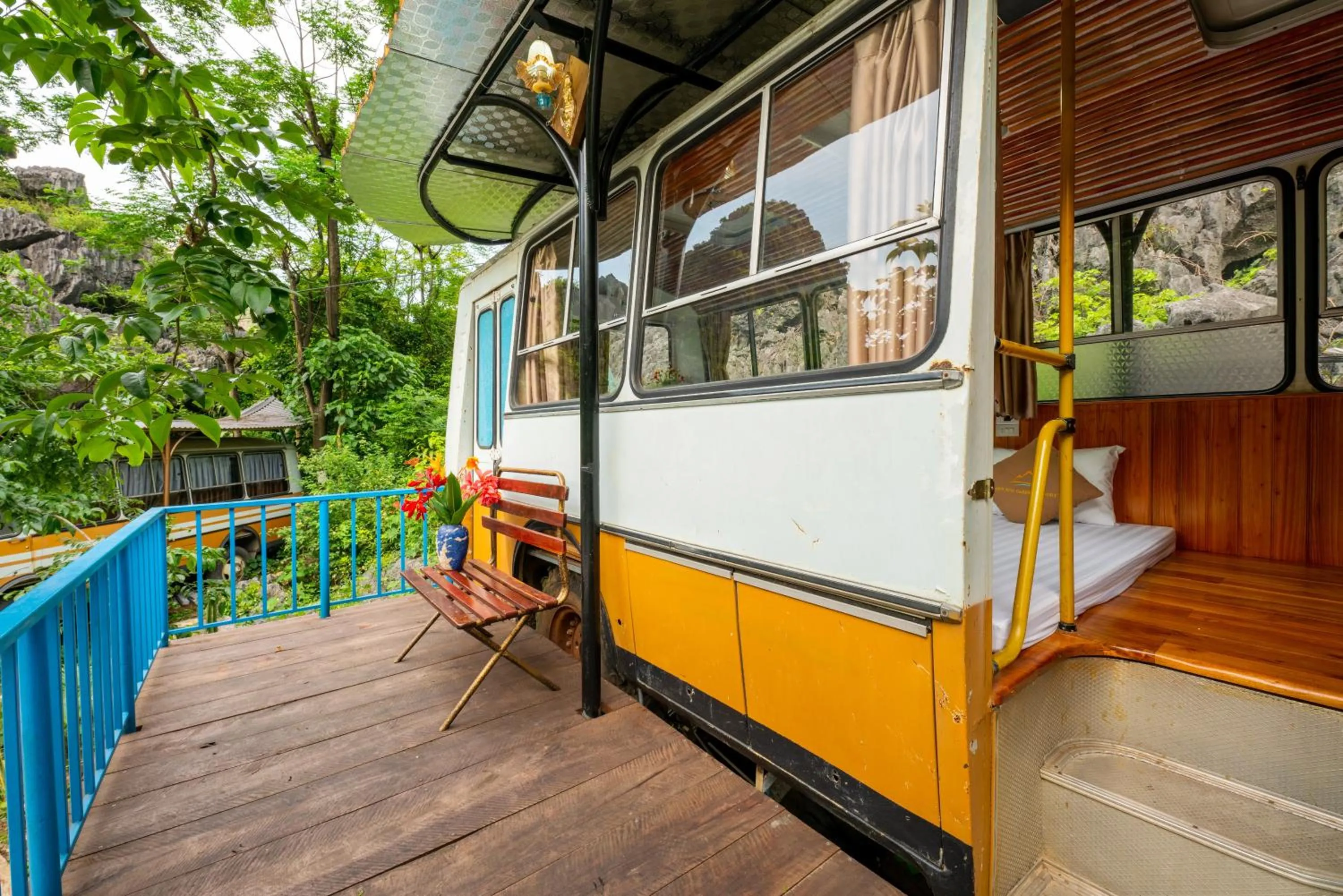 Balcony/Terrace in An's Eco Garden Resort