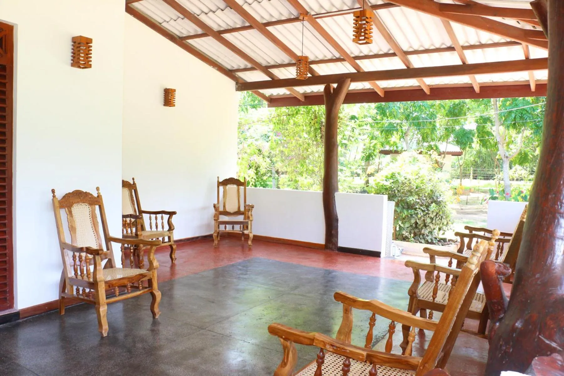 Balcony/Terrace in Lavish Eco Jungle