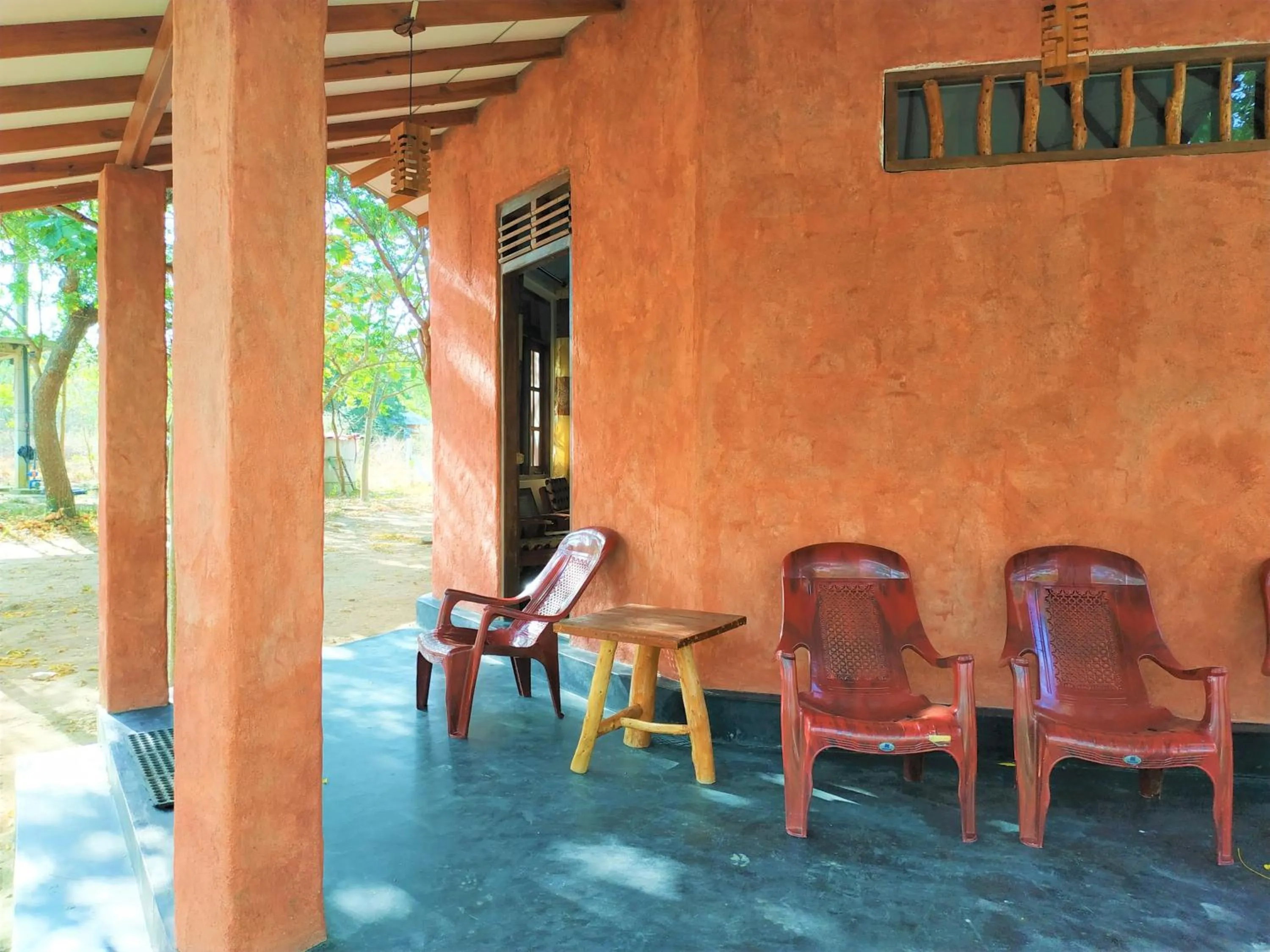 Seating area in Lavish Eco Jungle