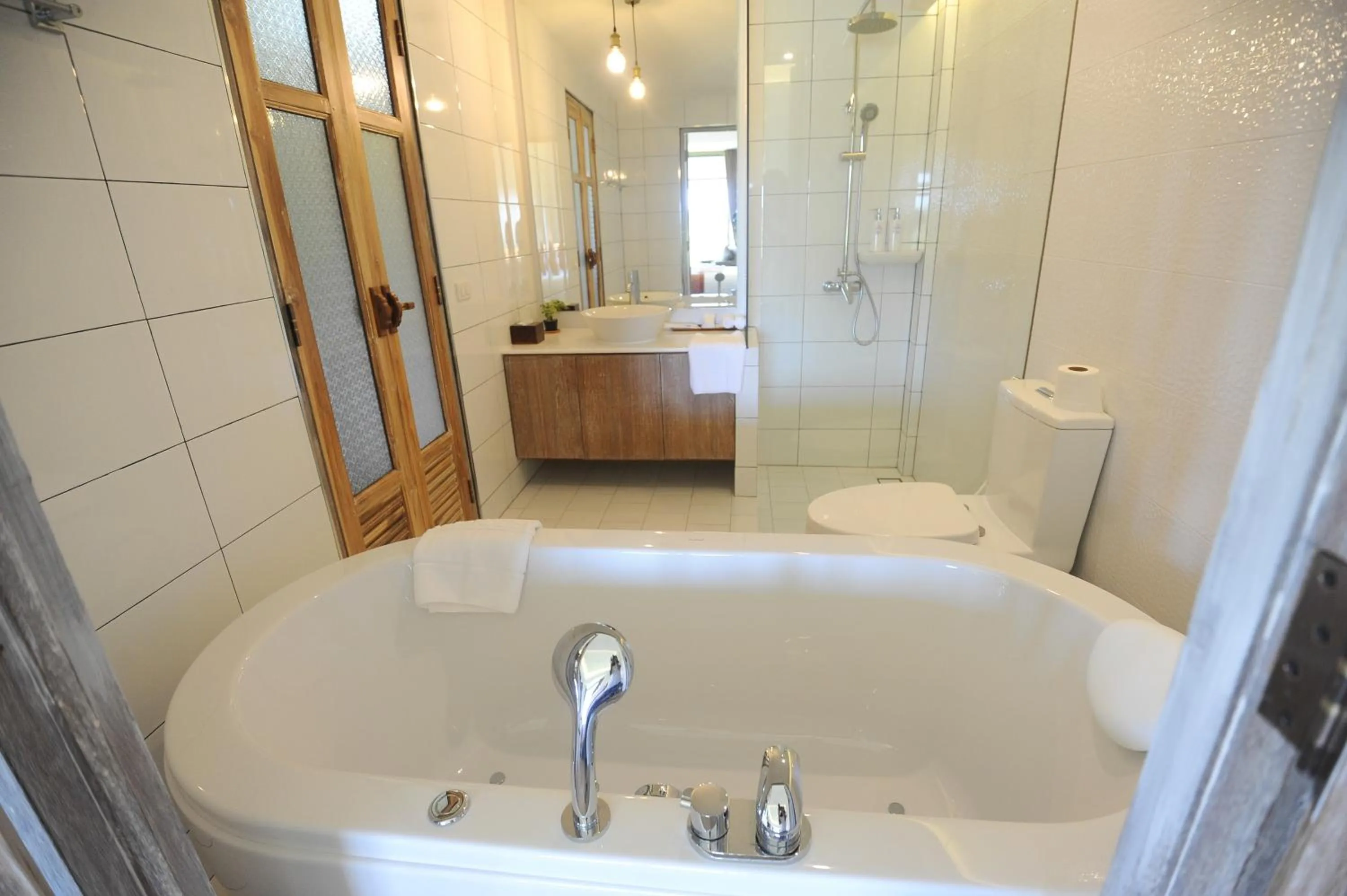 Shower in NanSripanna resort