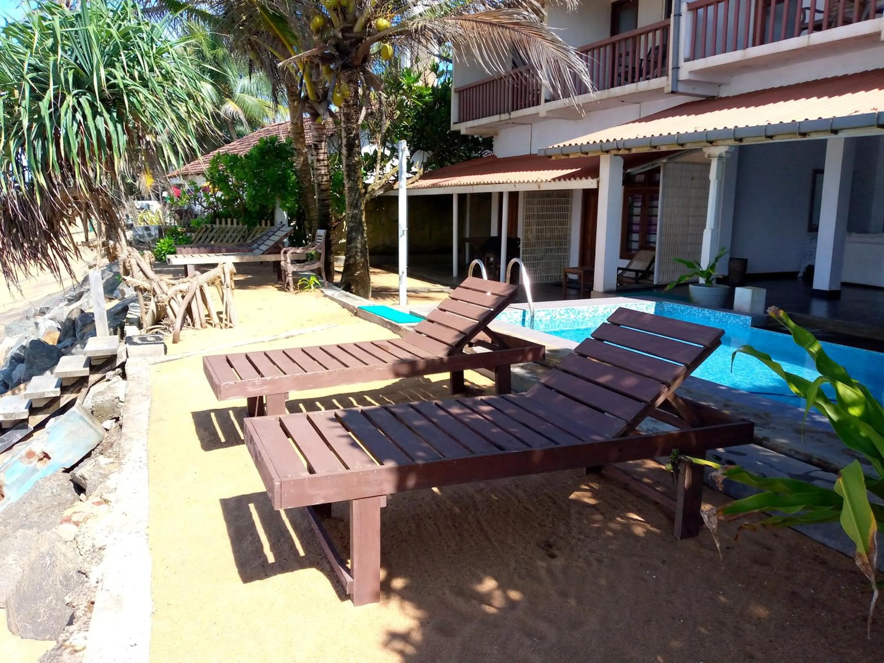 Patio in Asiri Yoga Retreat