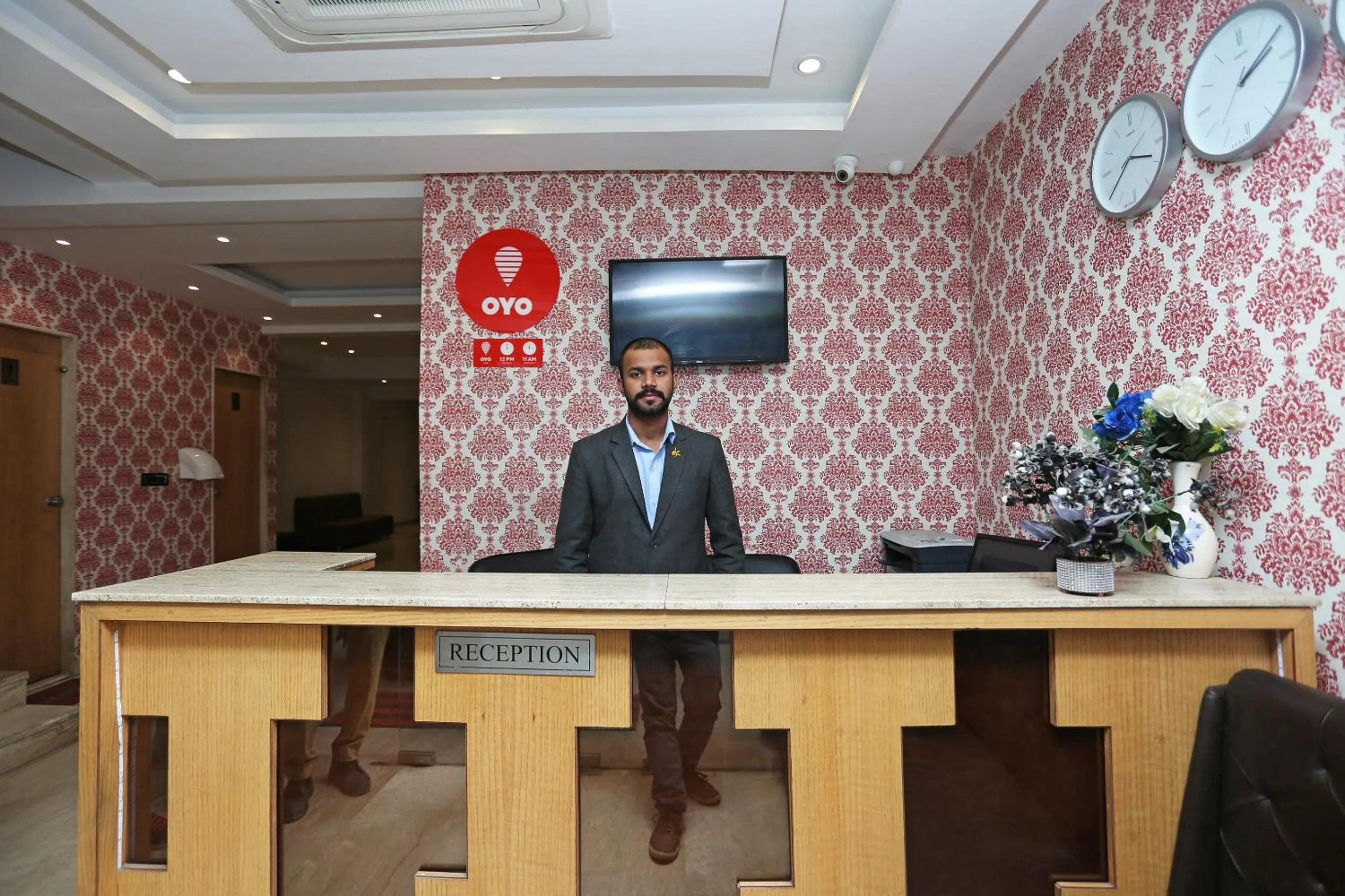 Lobby or reception in Collection O Sun Park