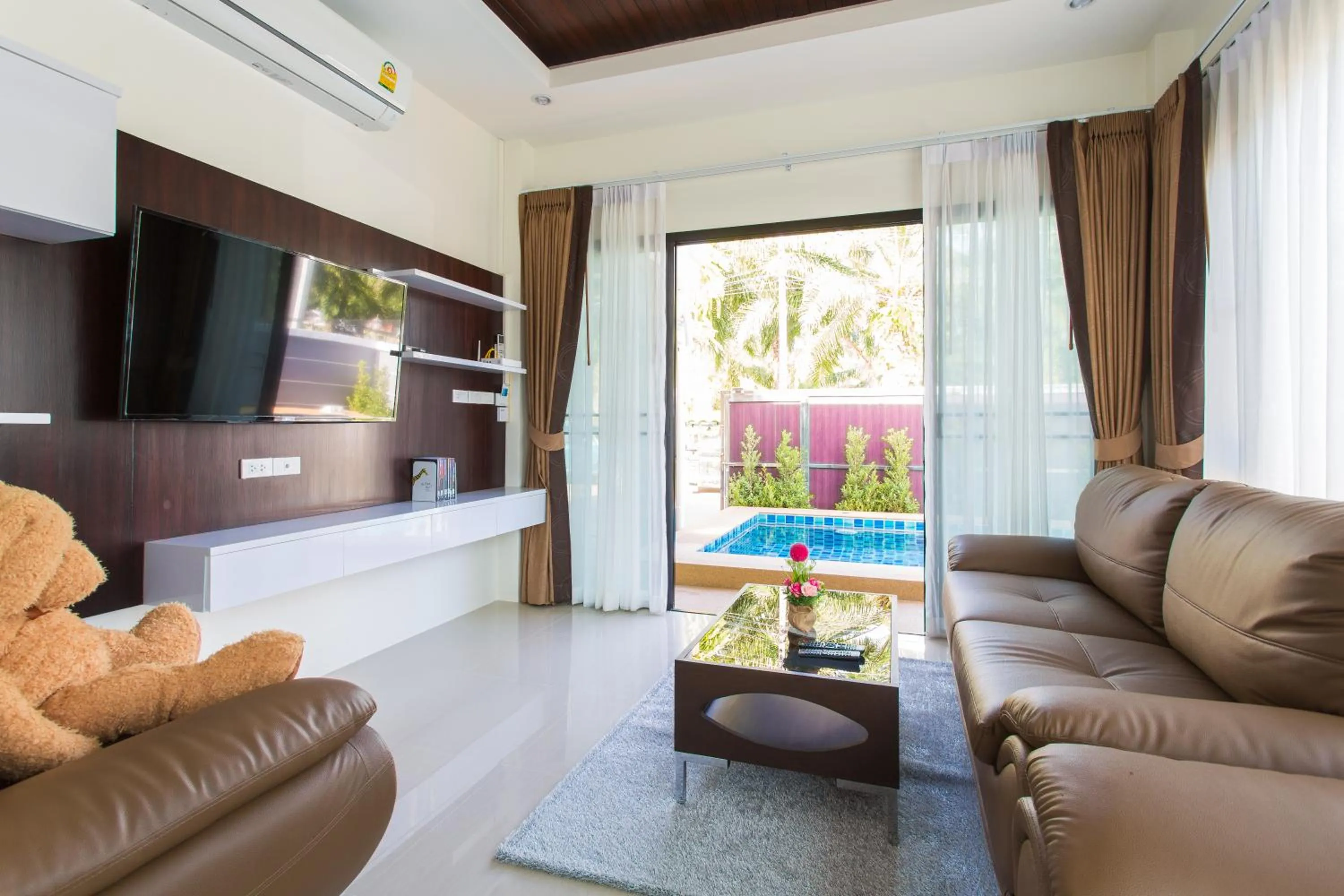 Patio in PB Pool Villa