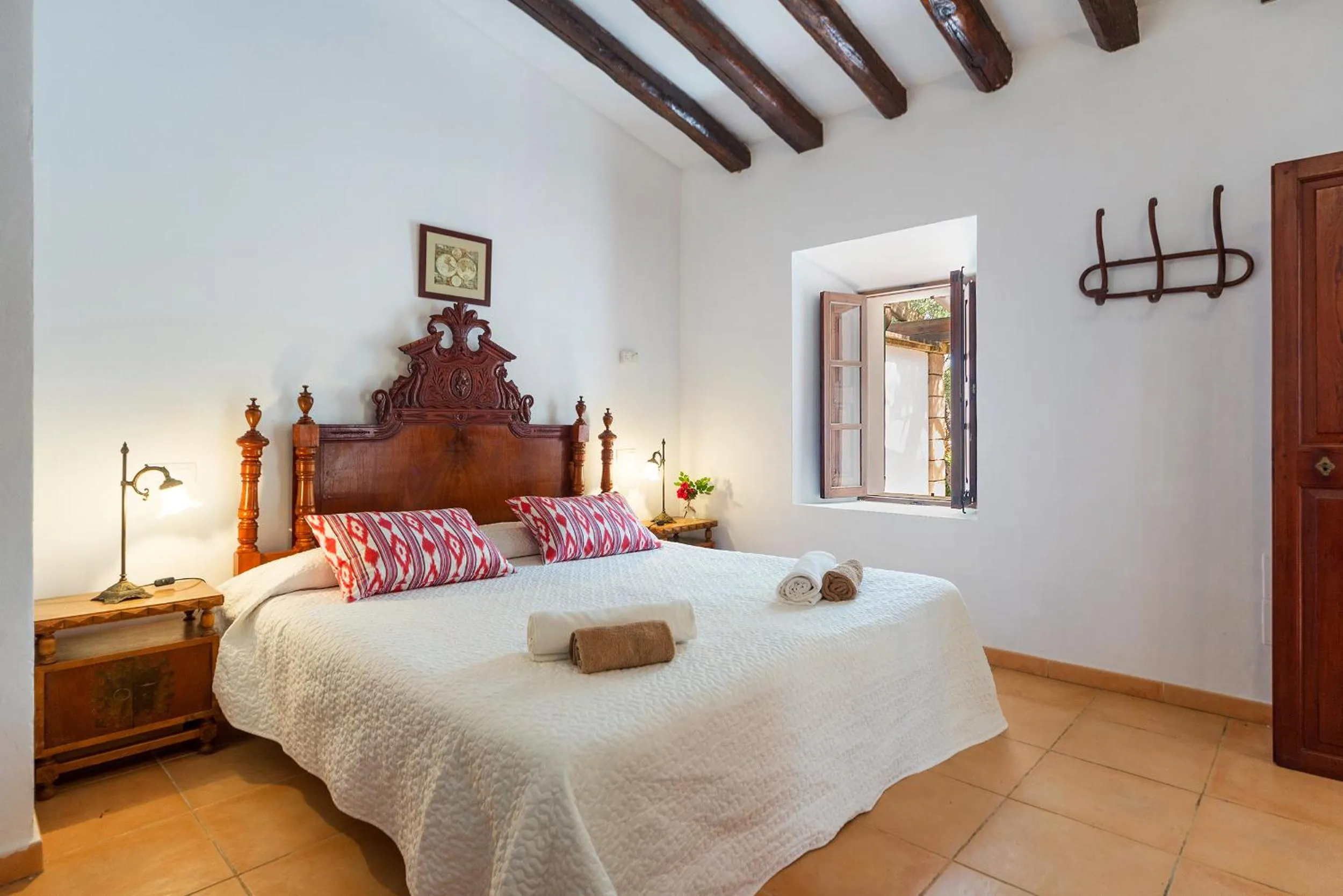 Bedroom, Bed in Agroturisme Ca'n Gaia