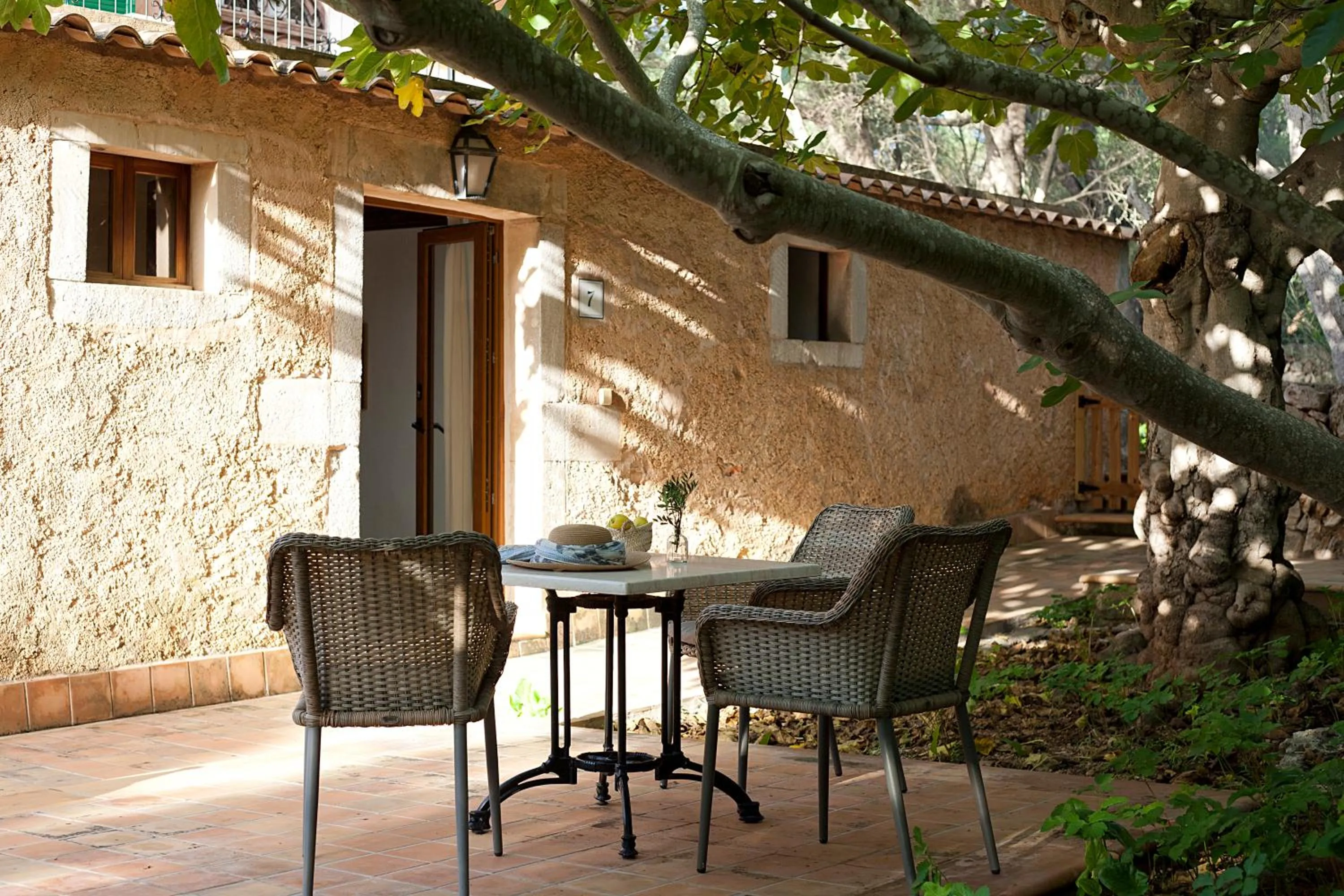 Balcony/Terrace in Agroturisme Ca'n Gaia