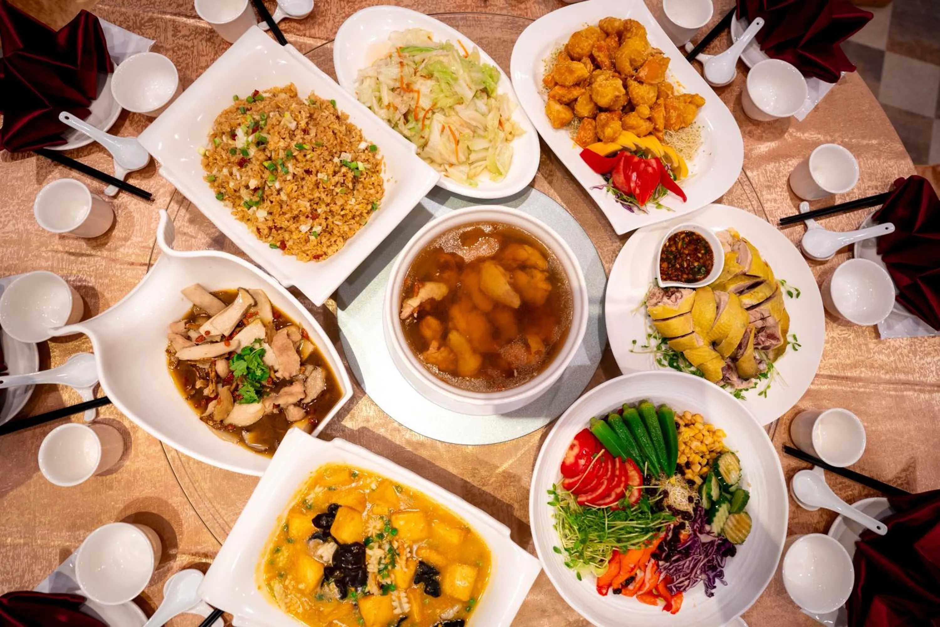 Food close-up in Fantasy Palace