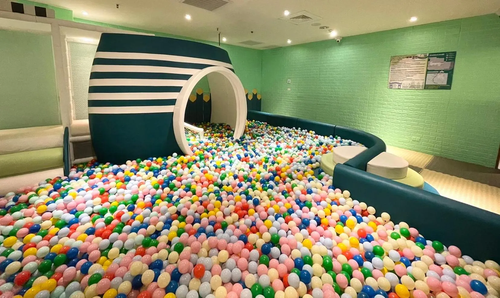 Children play ground in Fantasy Palace