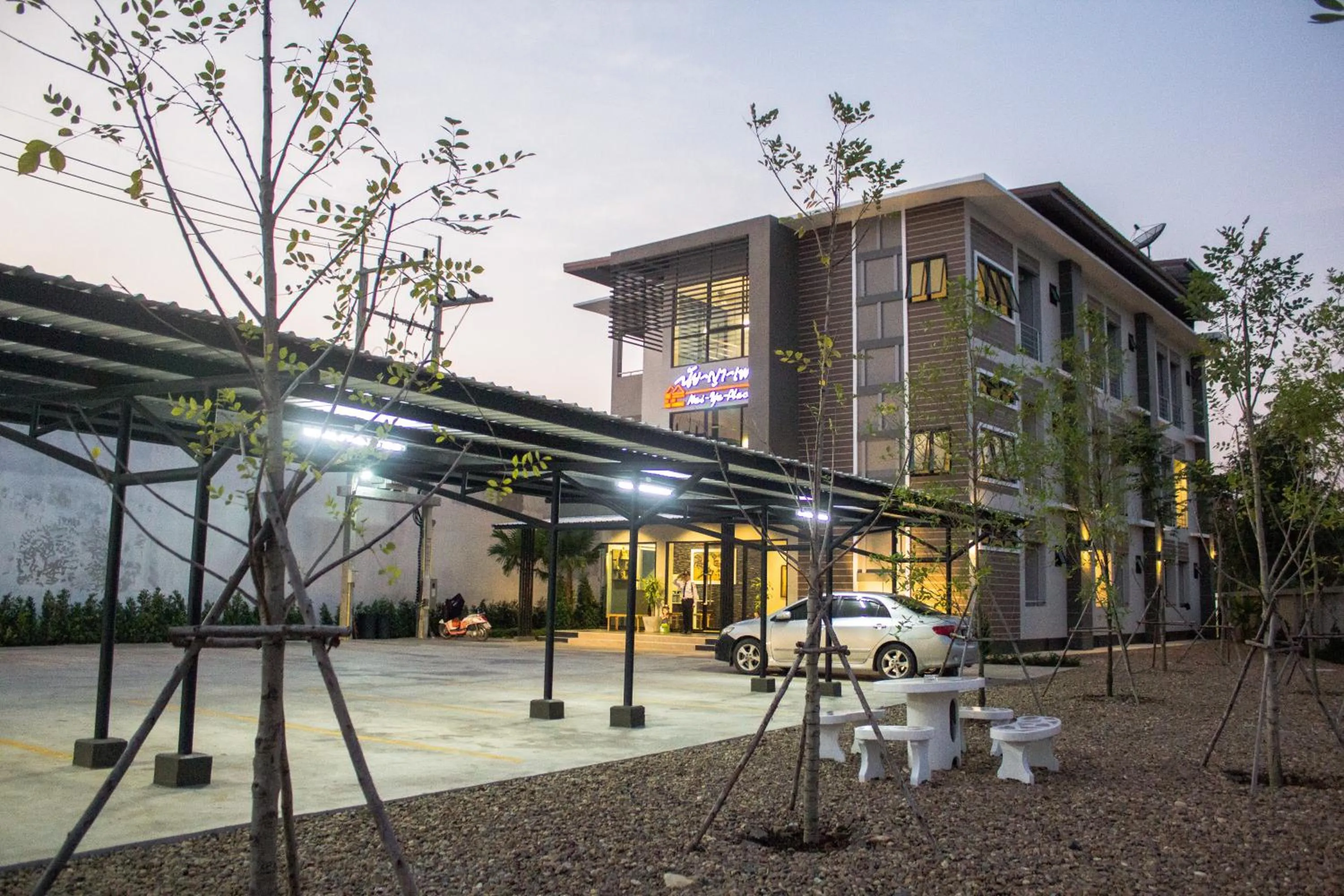 Facade/entrance in Naiya Place