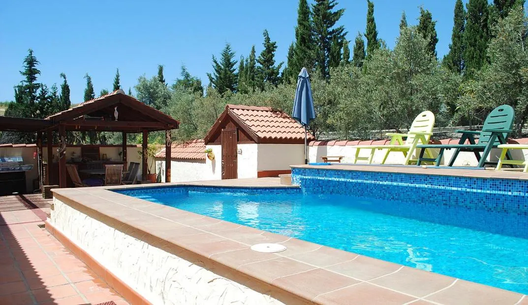 Swimming pool in Bed & Breakfast Finca de los Sueños