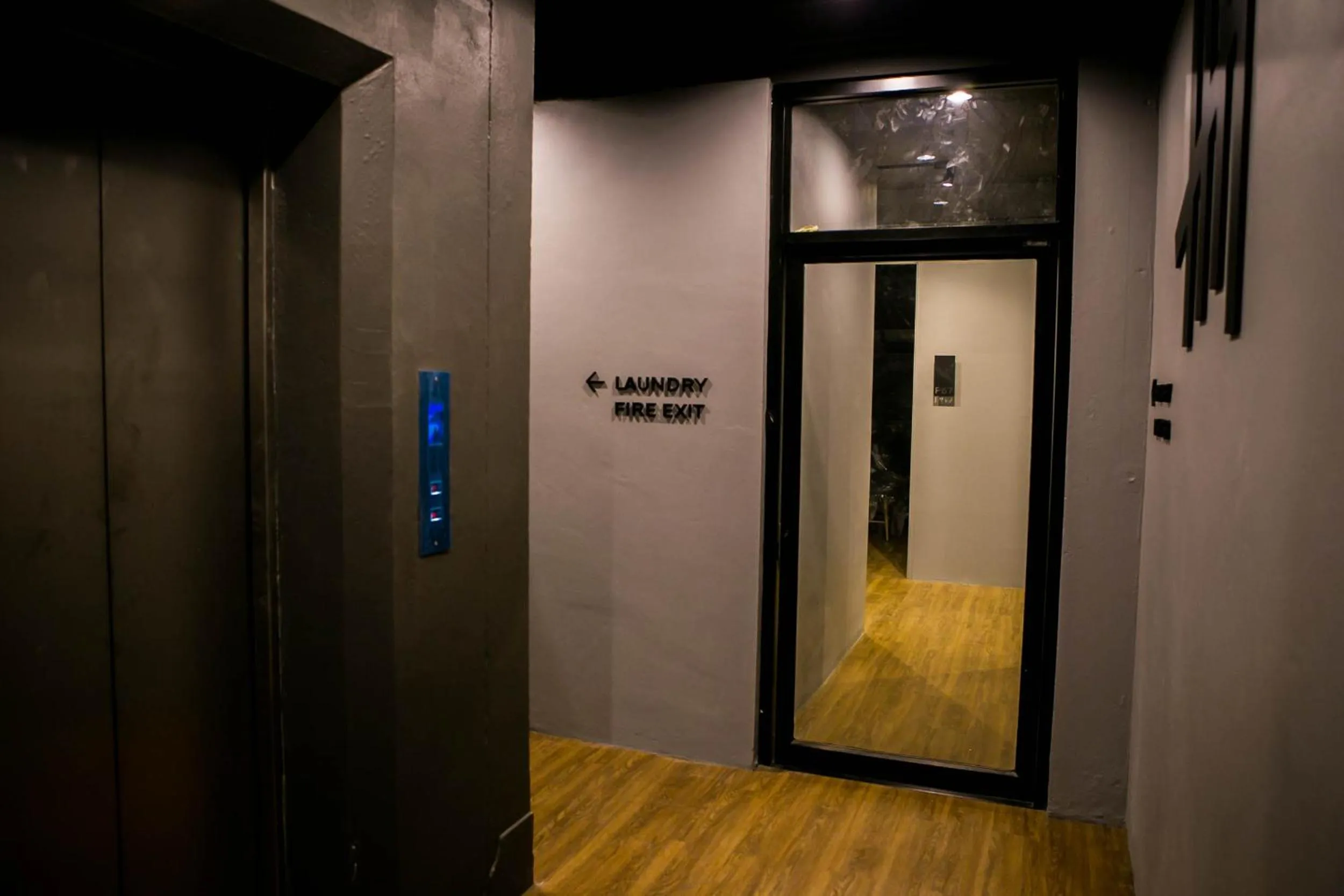 Facade/entrance in Silom Space Hostel