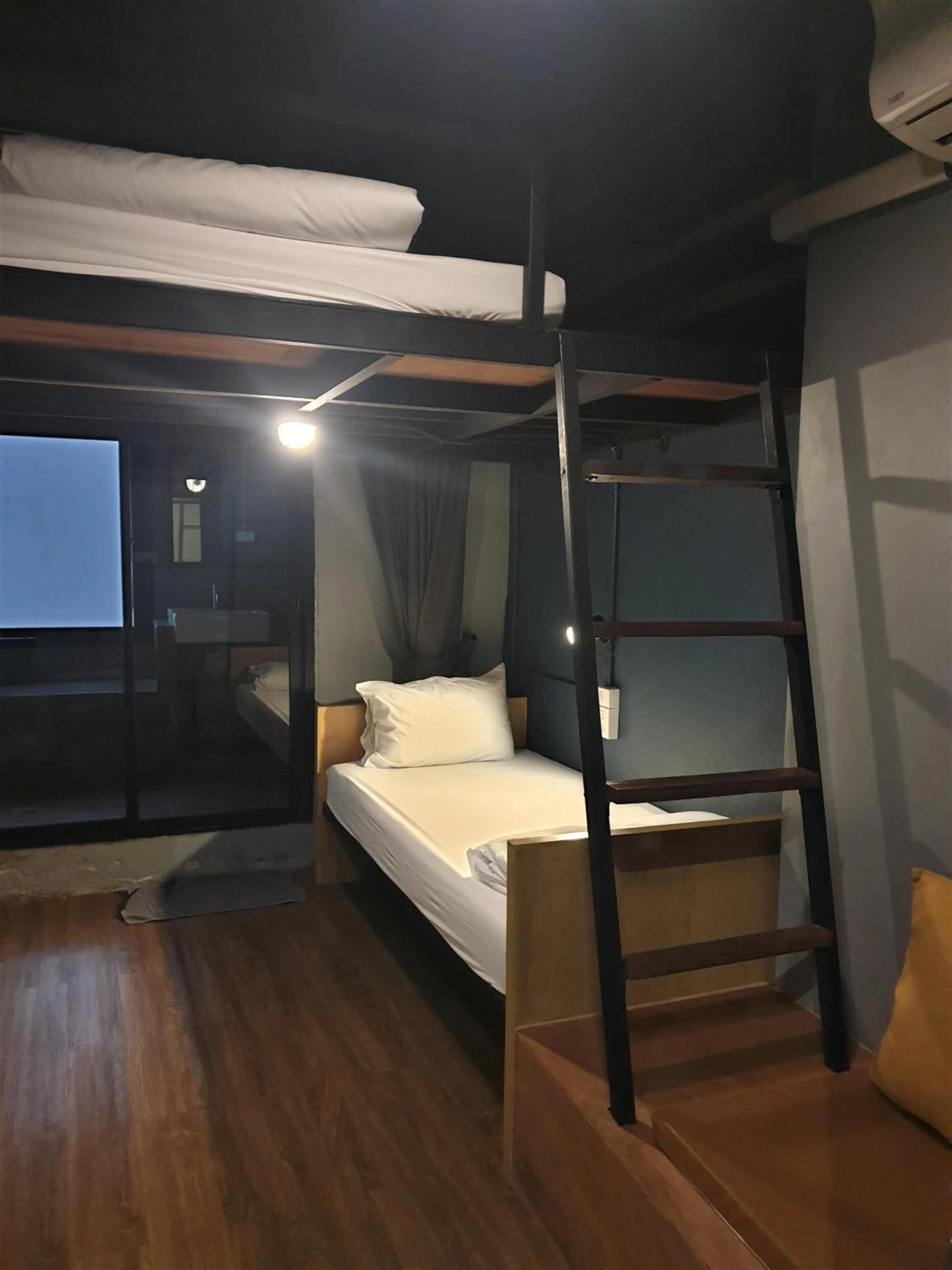 bunk bed, Bed in Silom Space Hostel