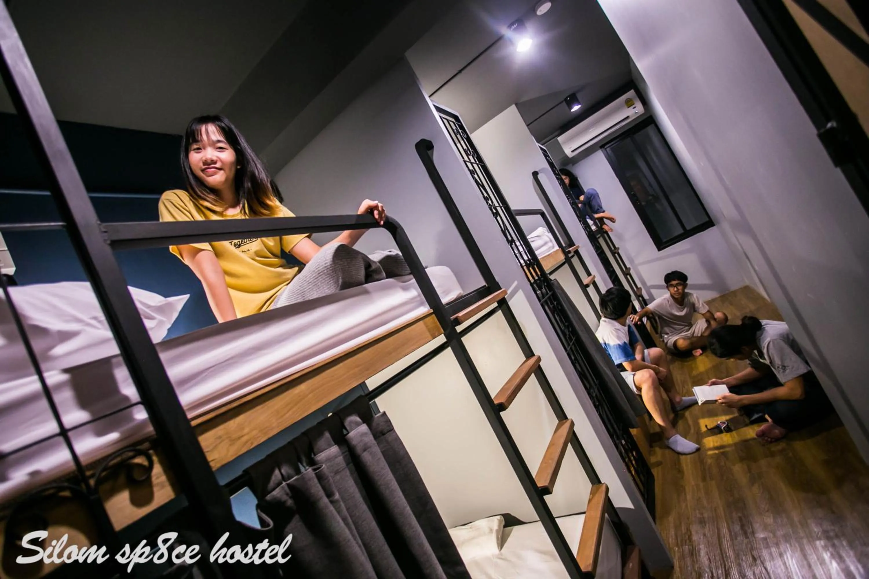 Bed in Silom Space Hostel