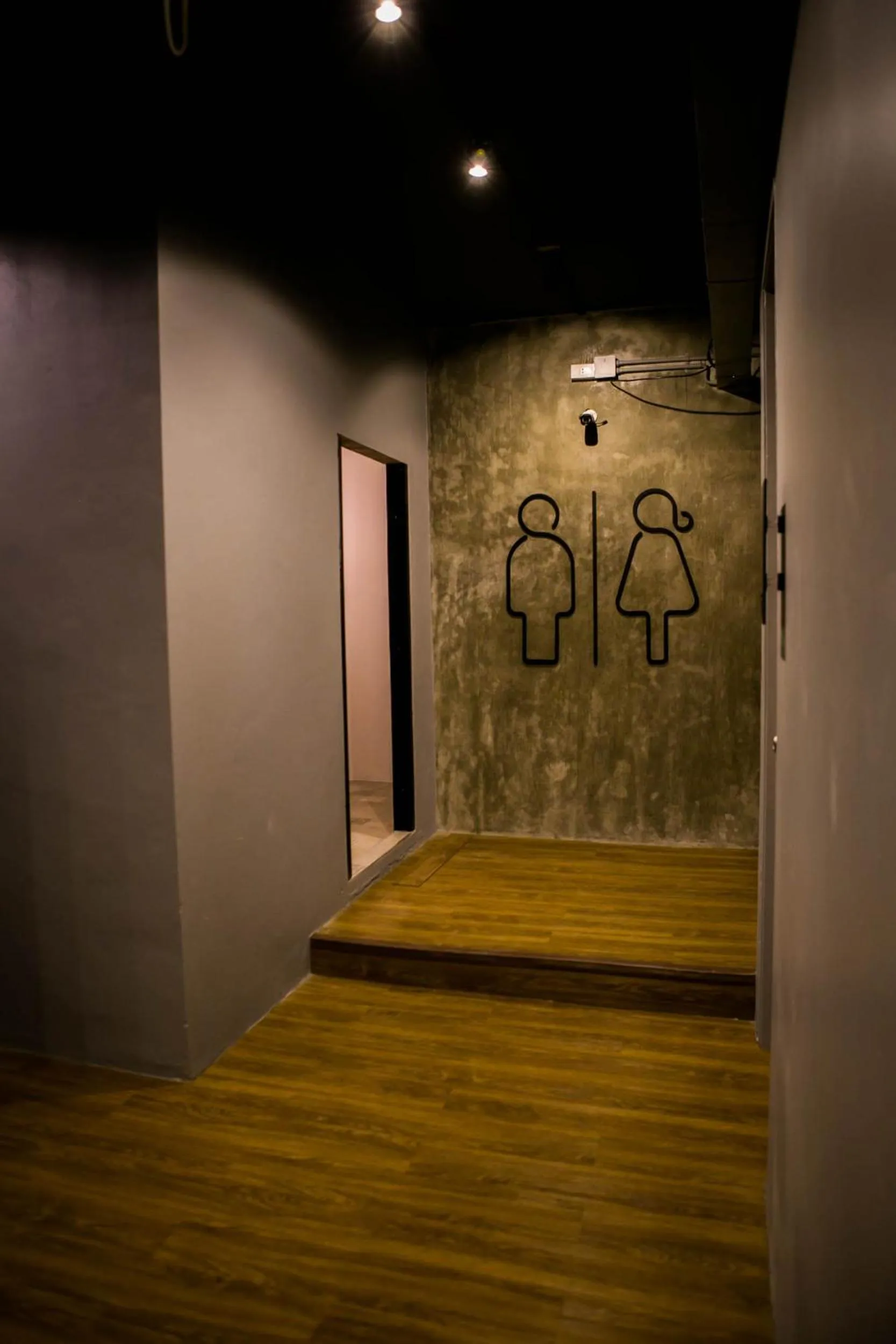 Shower in Silom Space Hostel