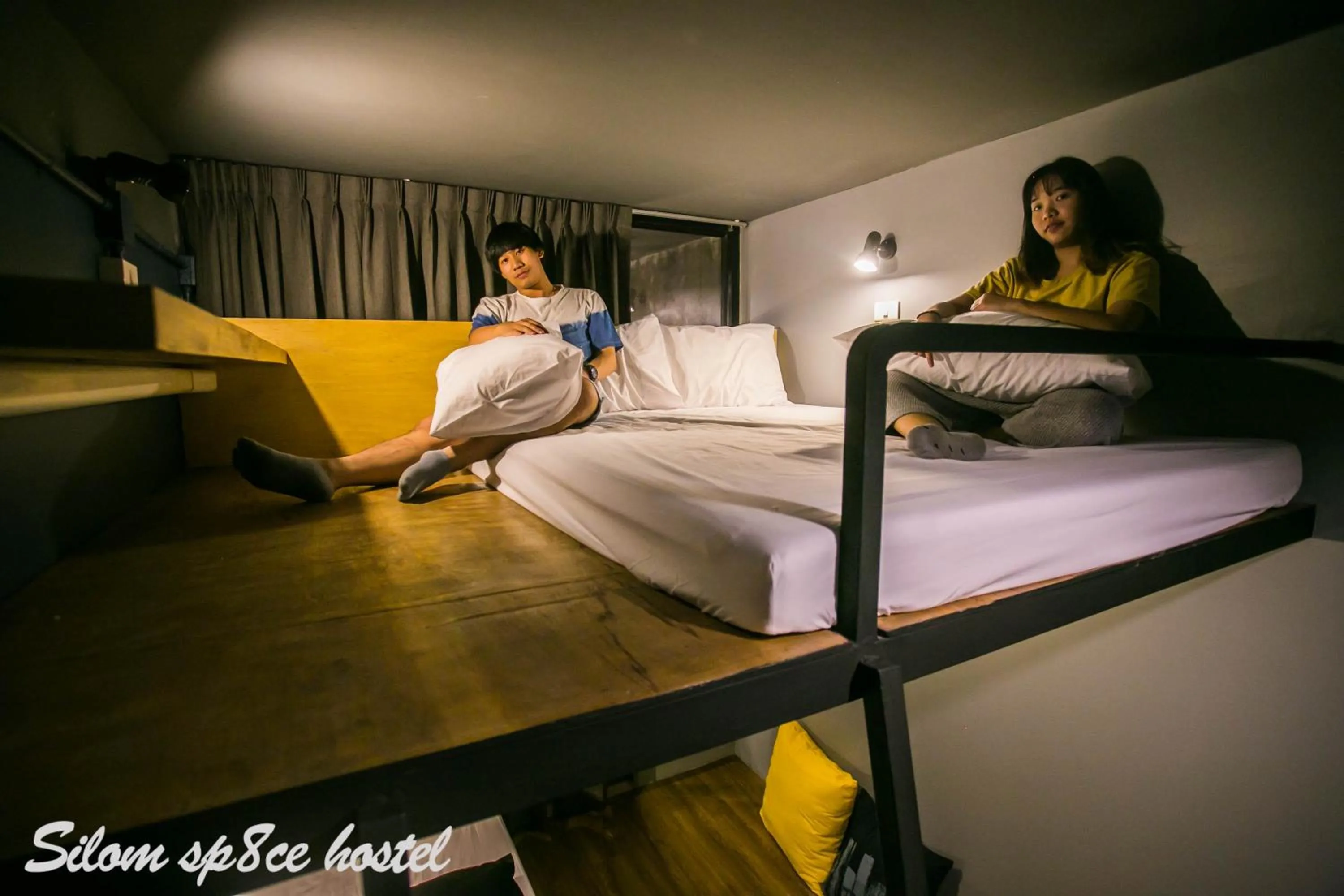 Bed in Silom Space Hostel