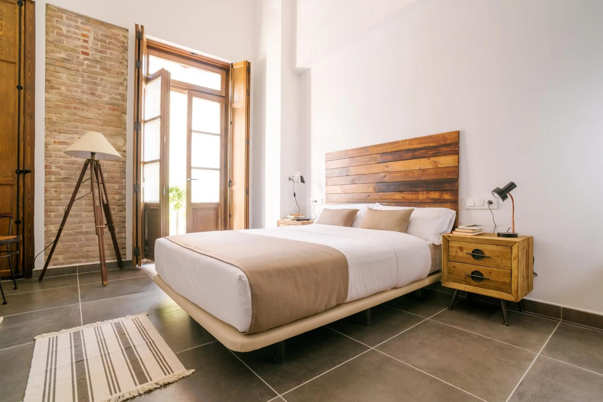 Bedroom, Bed in Barracart Apartments