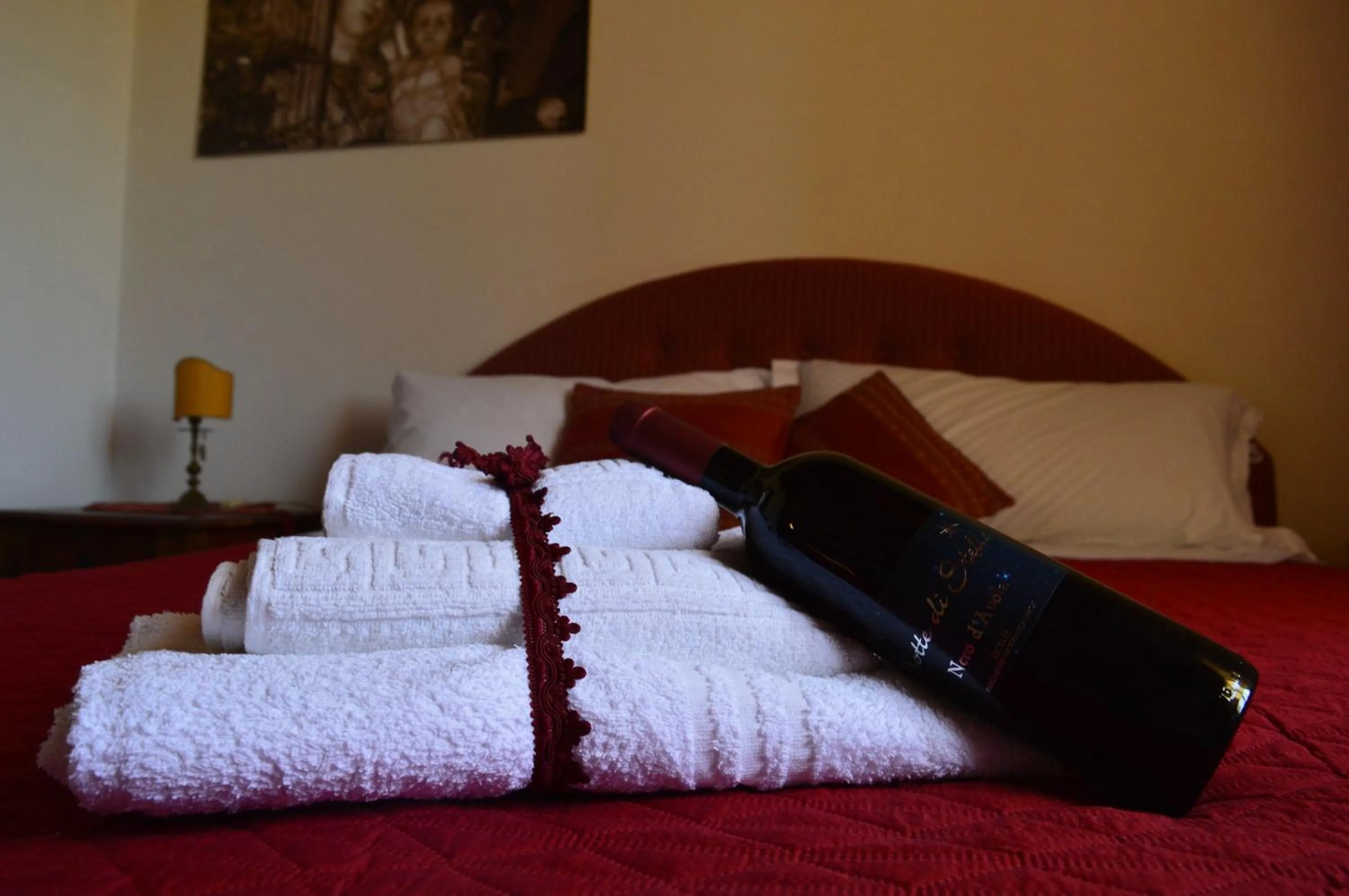 Bed in Antico Frantoio Rooms