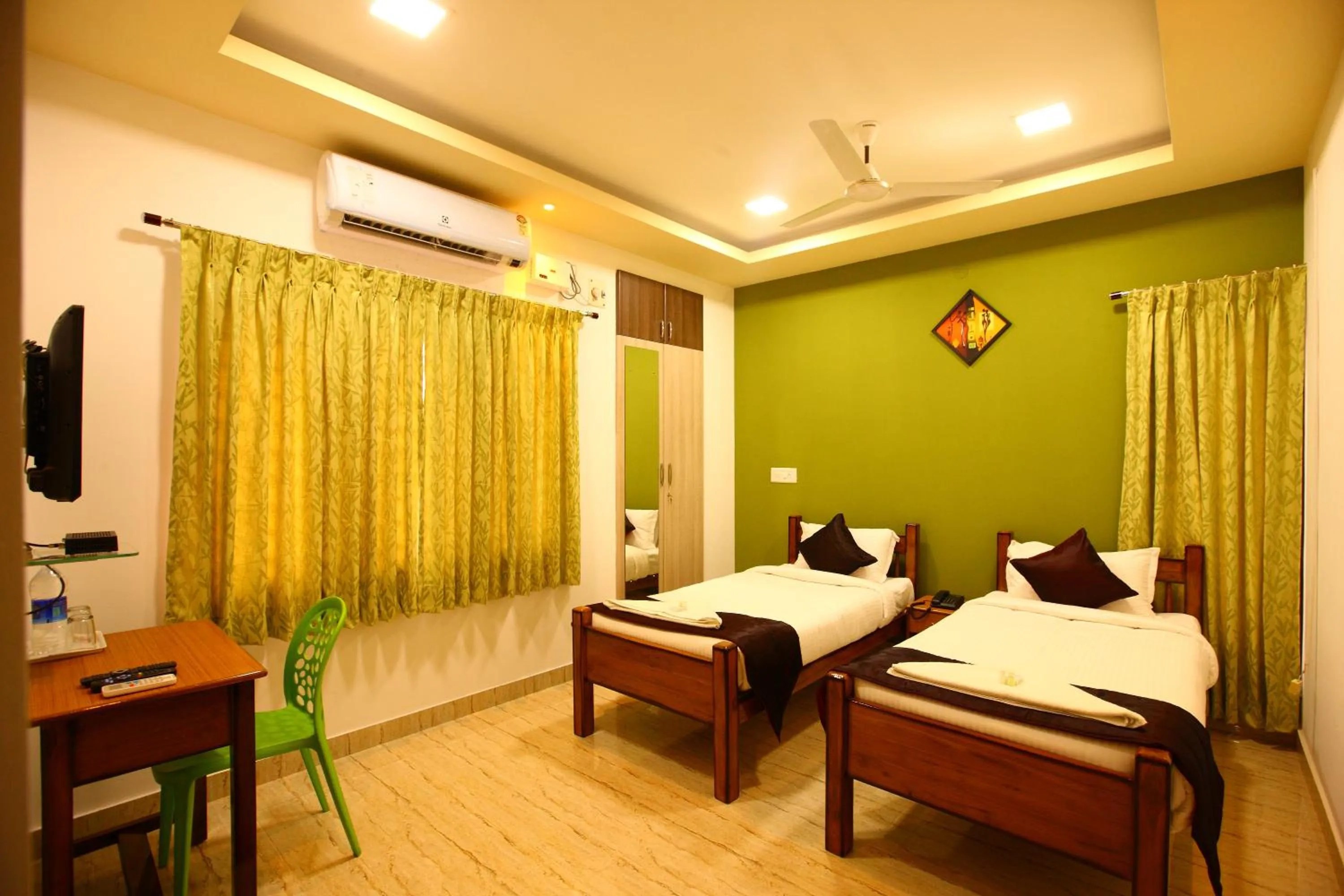 Bedroom, Bed in Sreedevi Residency