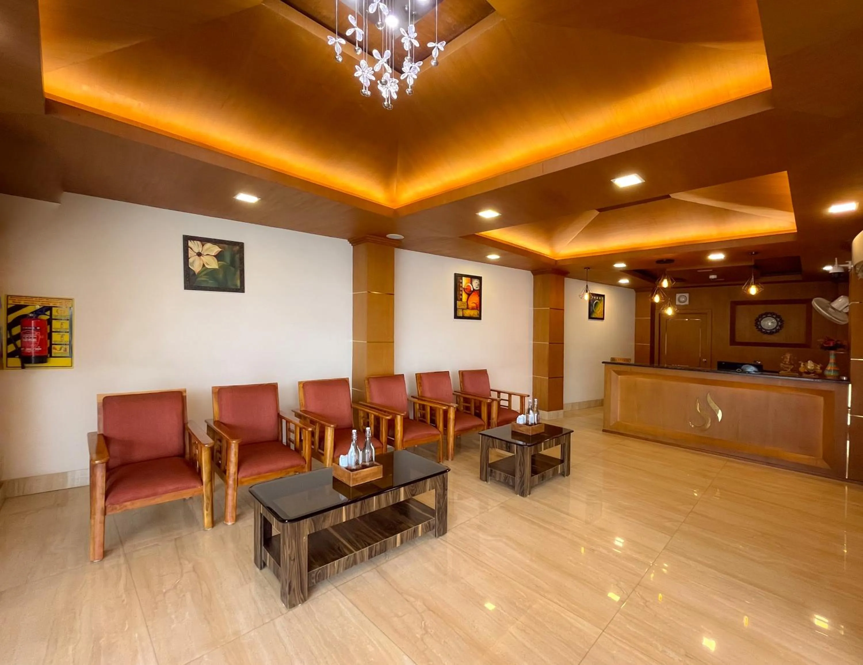 Lobby or reception in Shree Residency