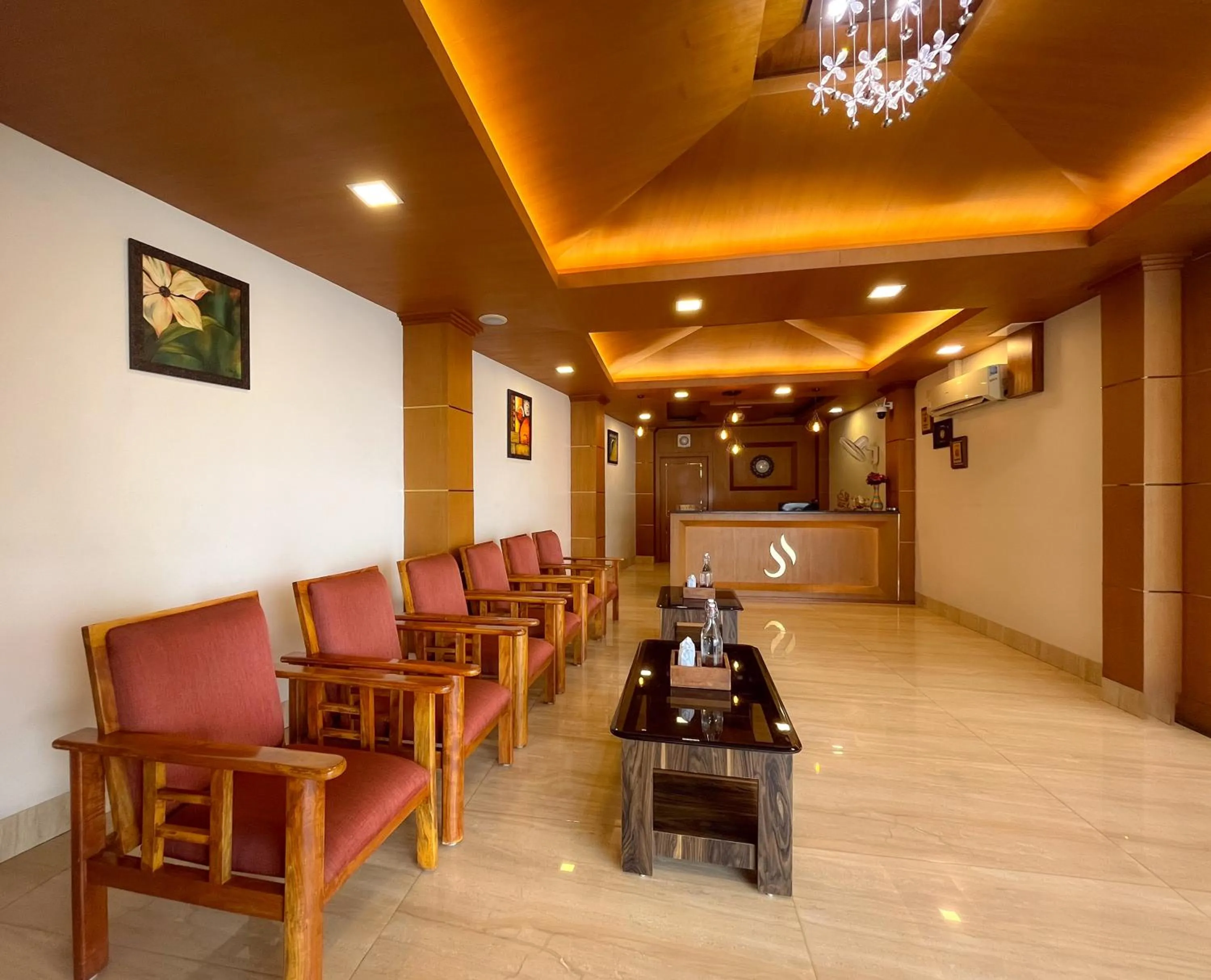 Lobby or reception in Shree Residency