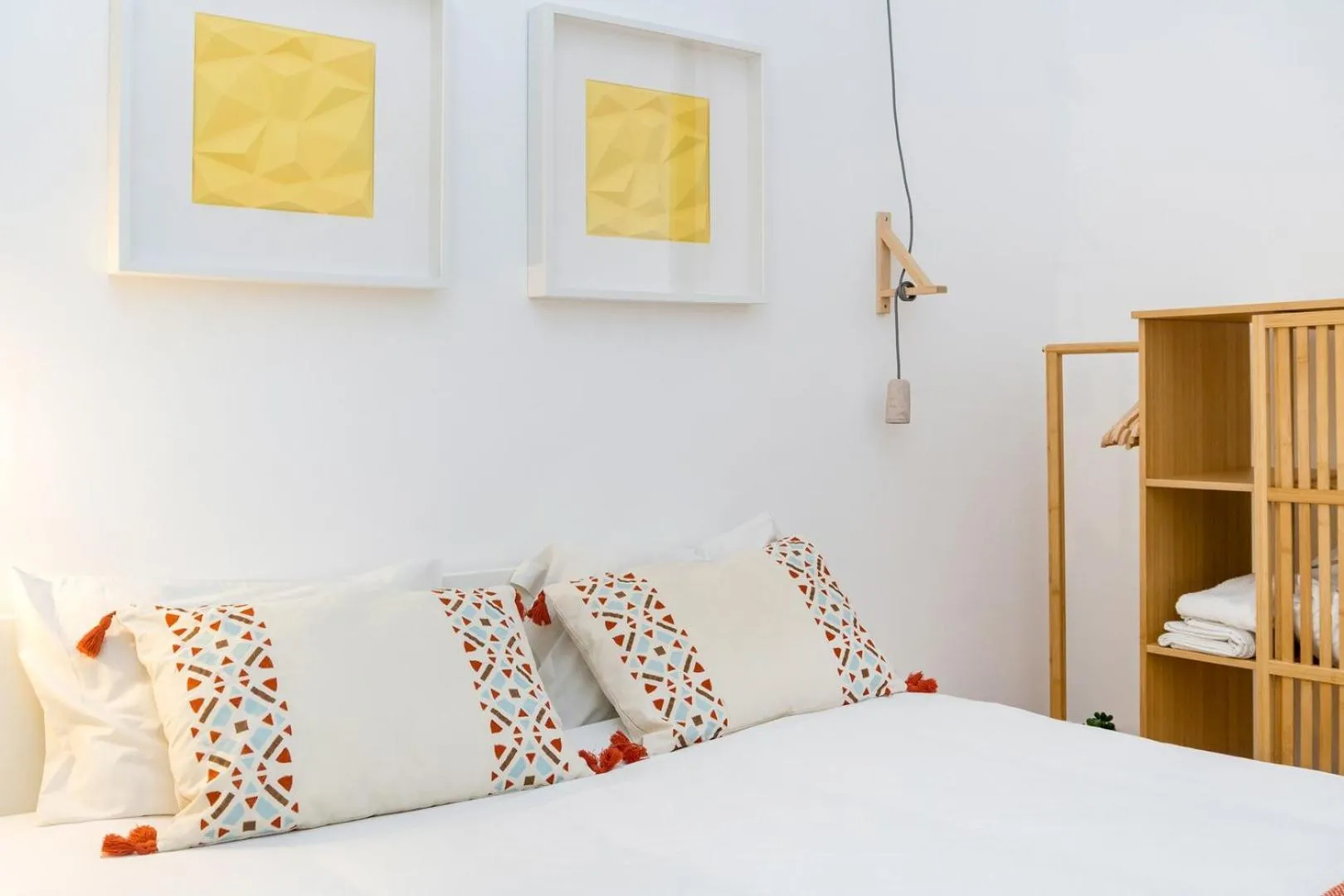 Bed in GuestReady - Urban oasis with private balcony